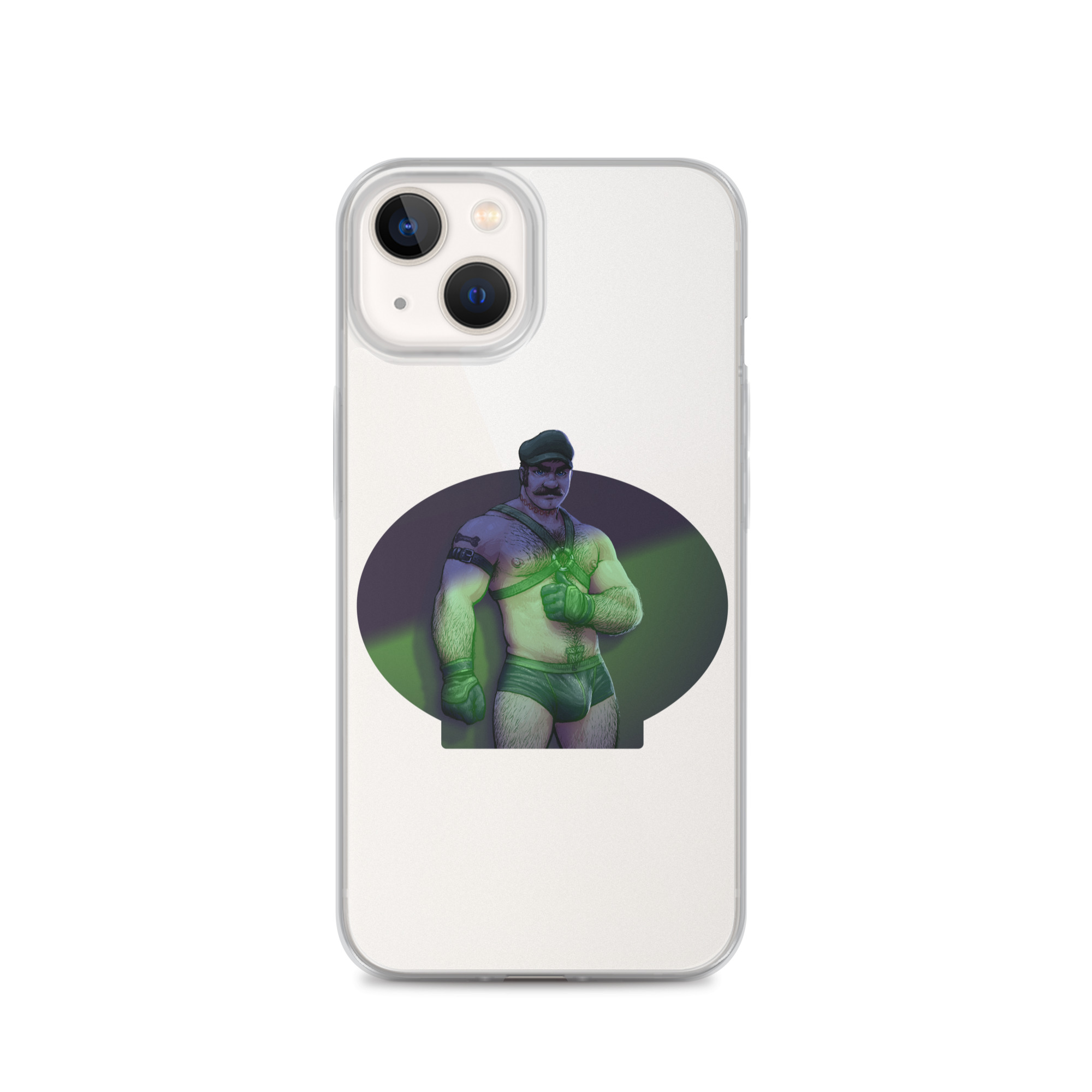 Luigi Clear Case for iPhone 13
