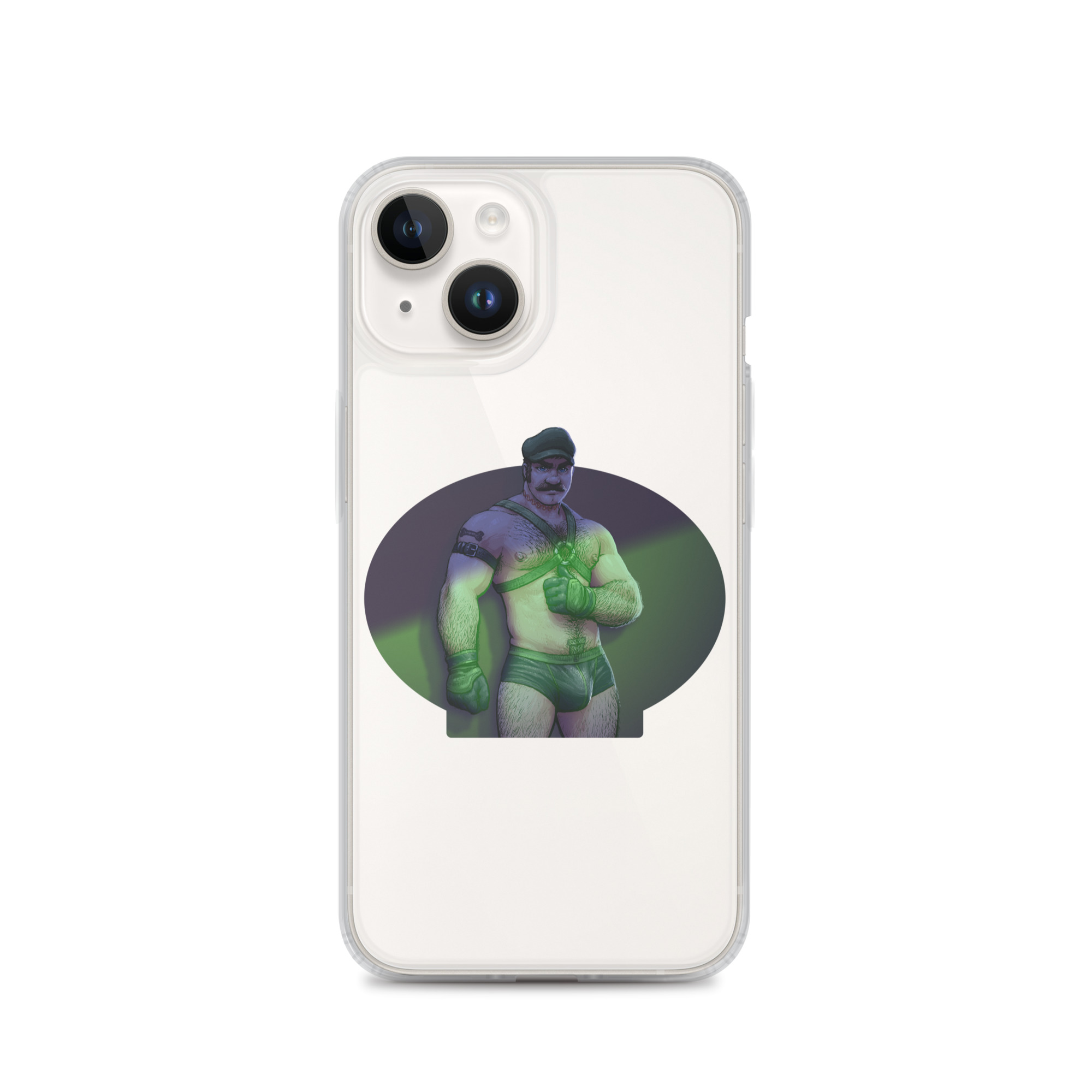 Luigi Clear Case for iPhone 12