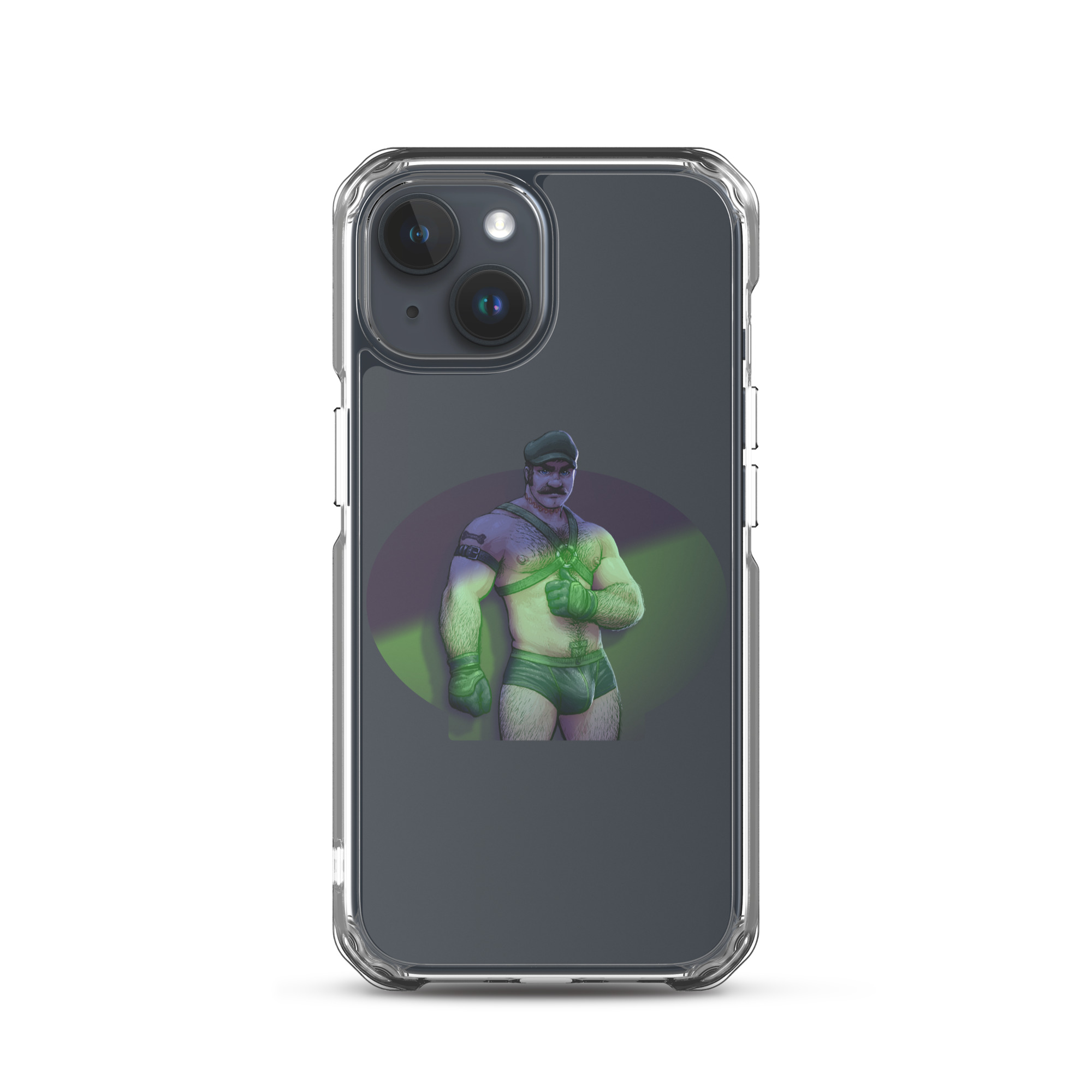 Luigi Clear Case for iPhone 10