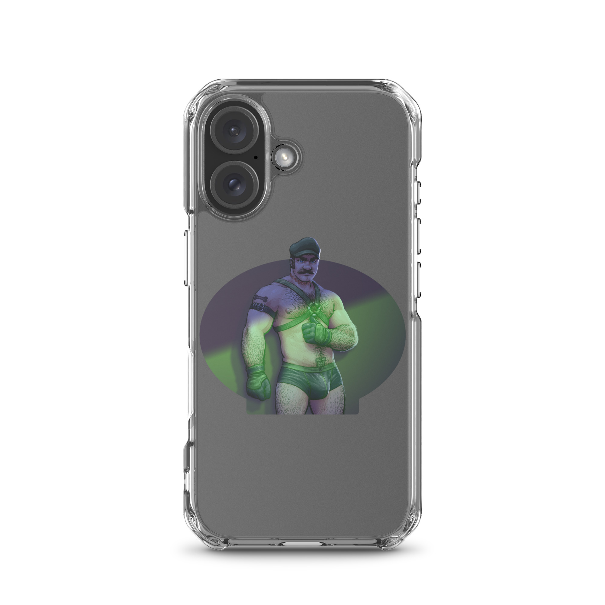 Luigi Clear Case for iPhone 7