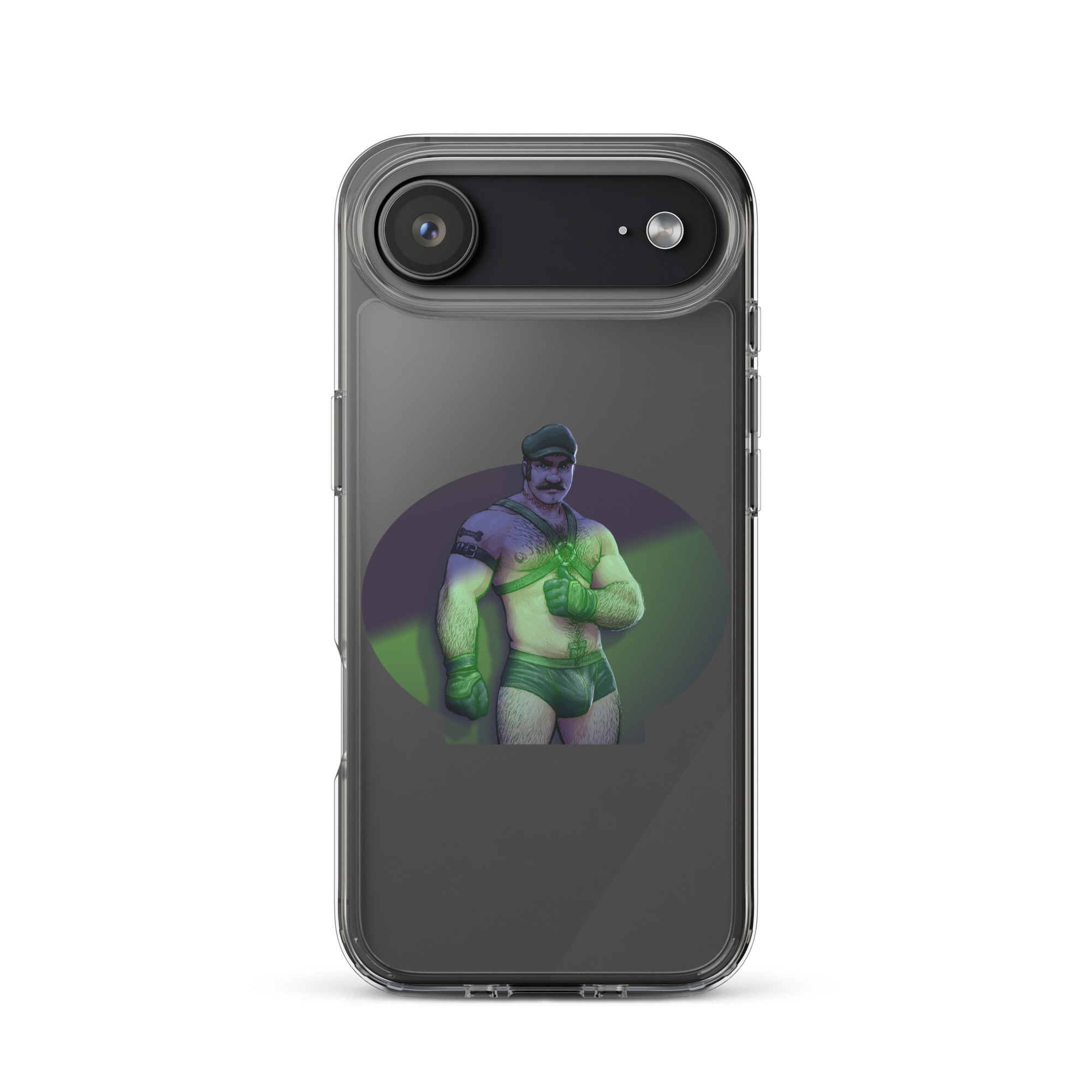 Luigi Clear Case for iPhone 4