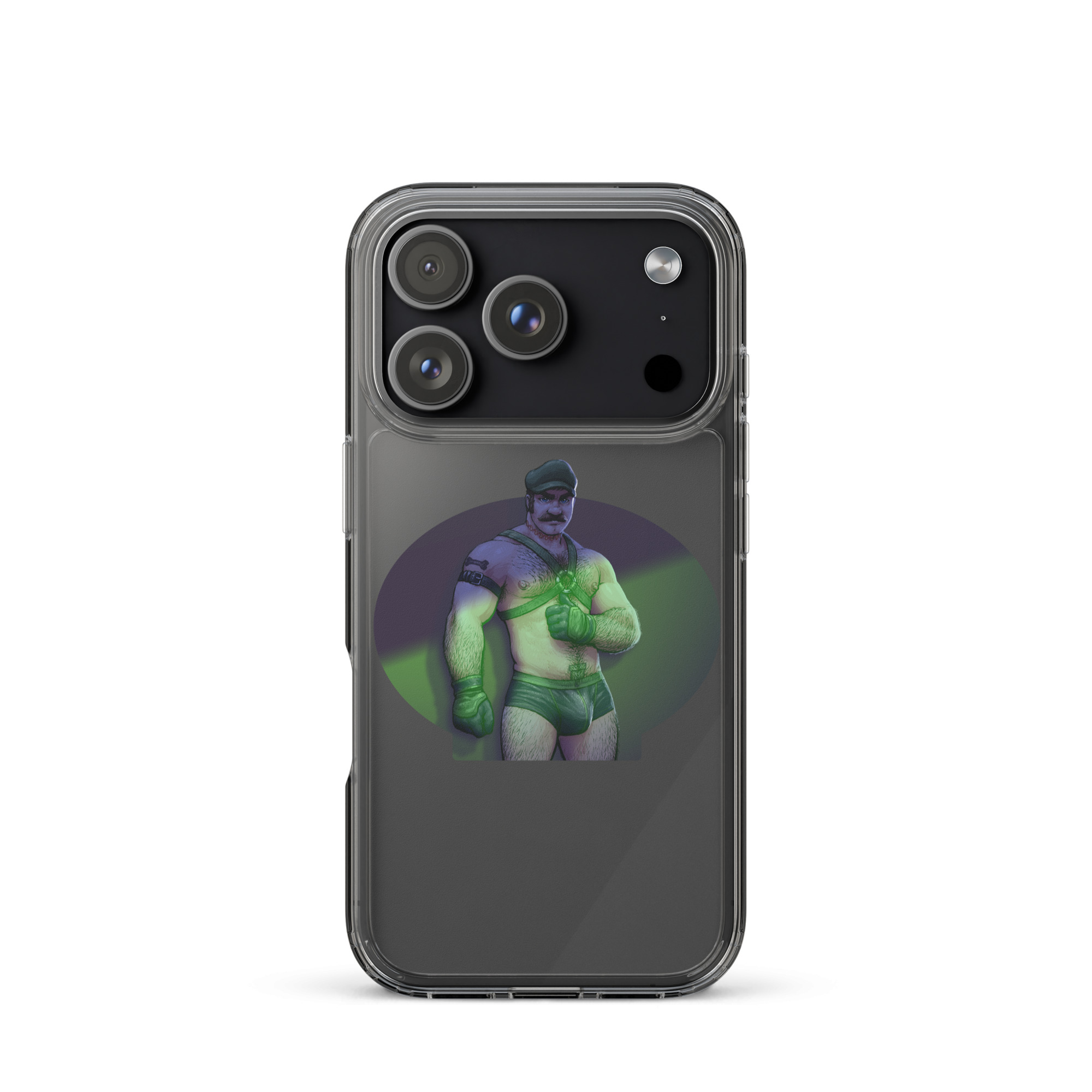 Luigi Clear Case for iPhone 2