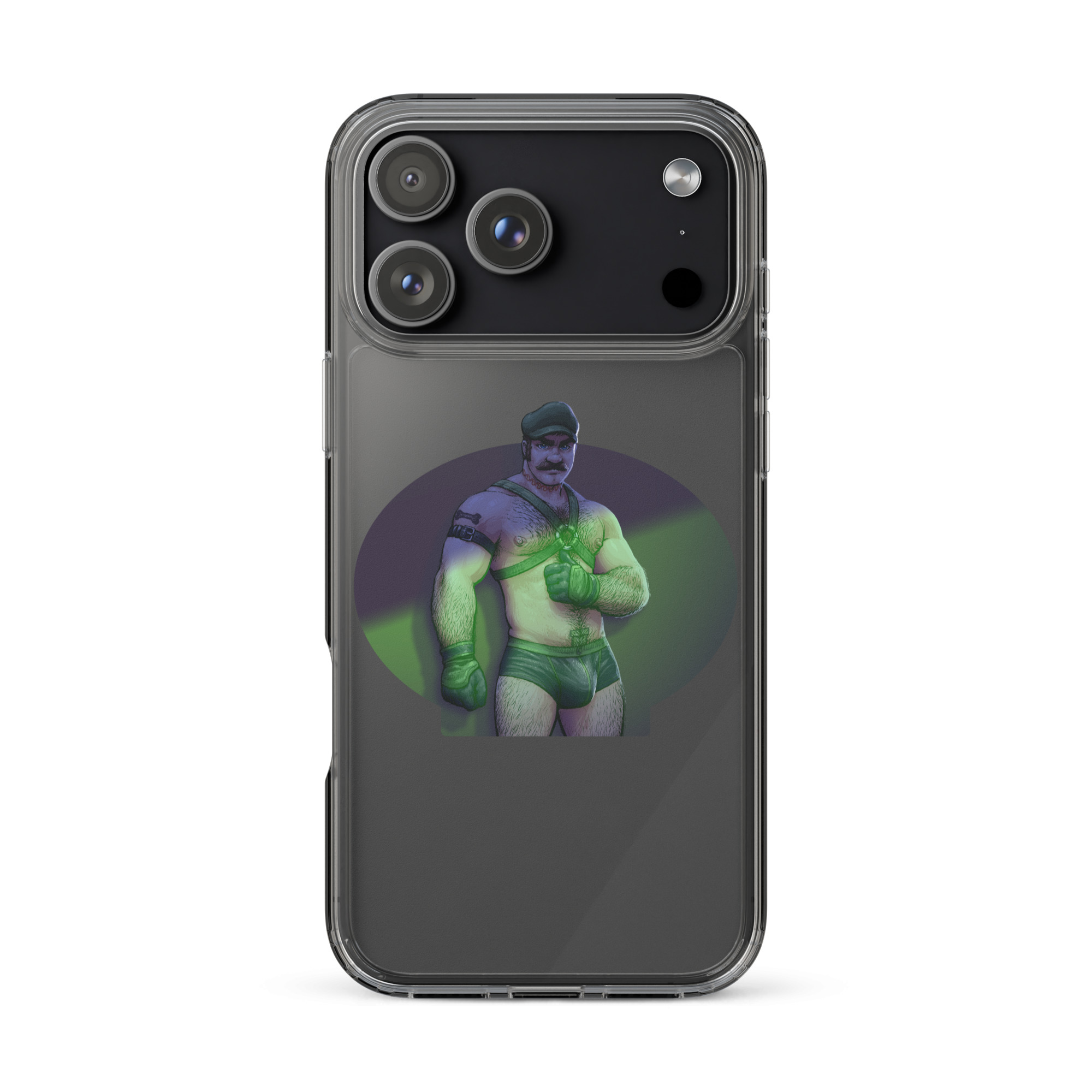 Luigi Clear Case for iPhone 1