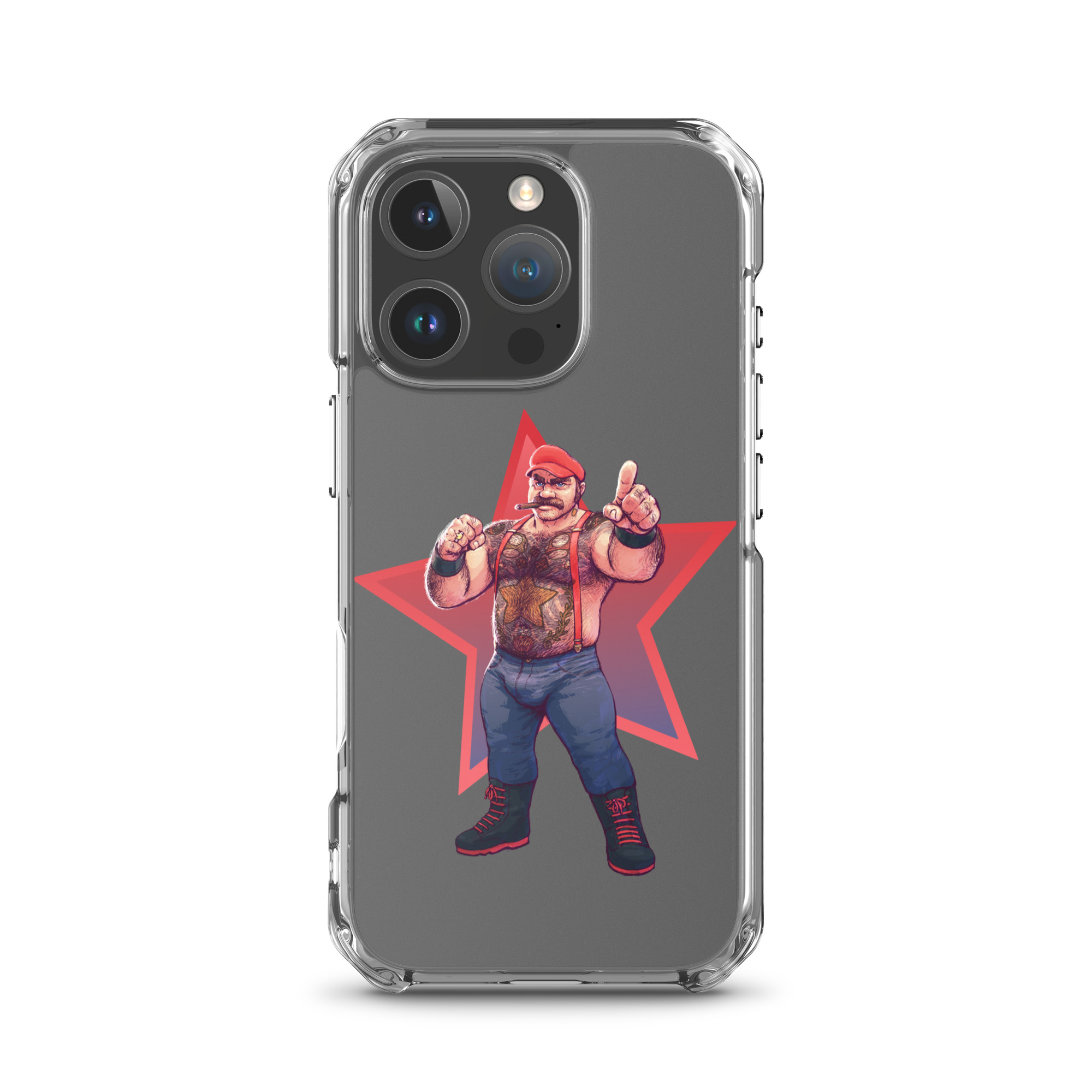 Mario Clear Case for iPhone 6