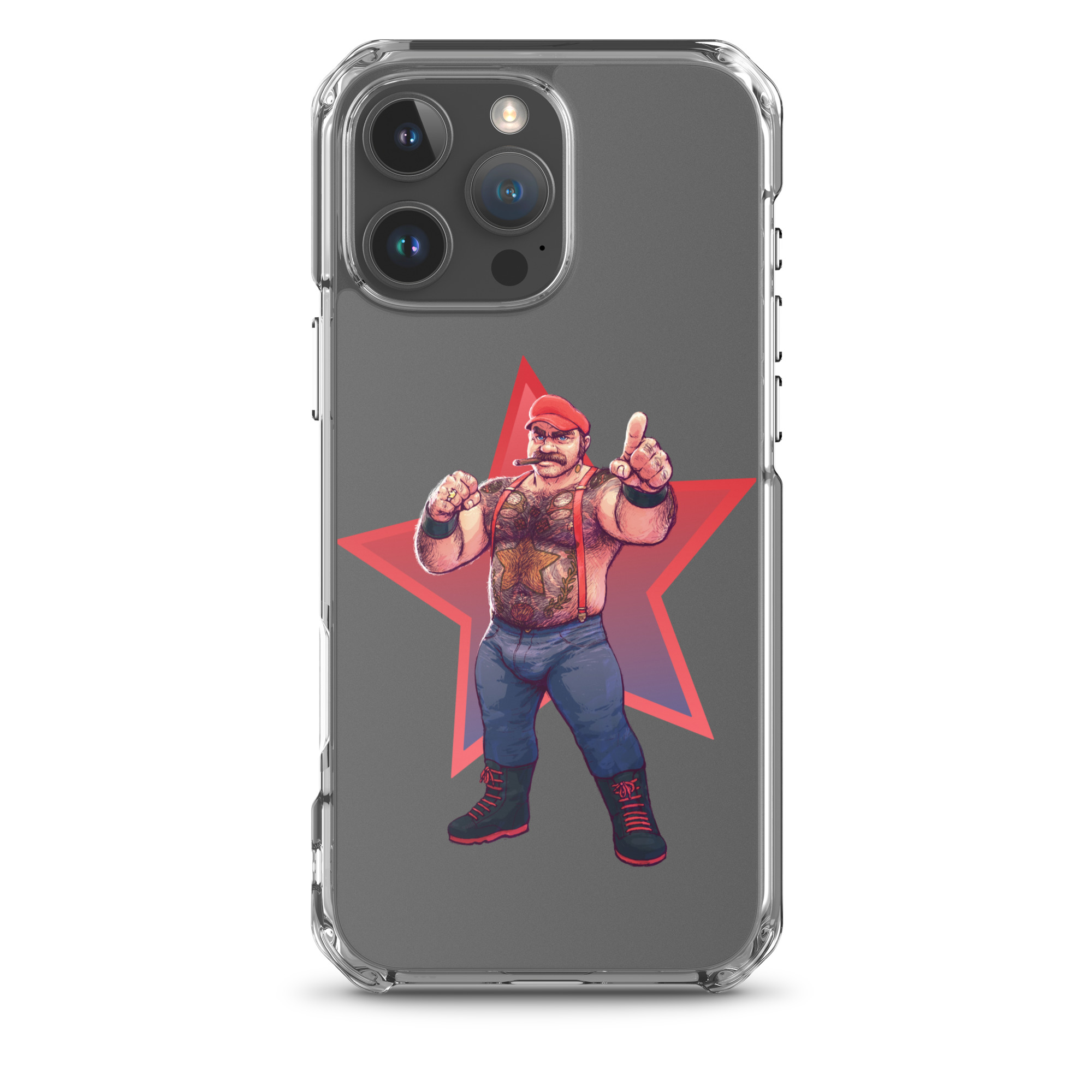 Mario Clear Case for iPhone 5
