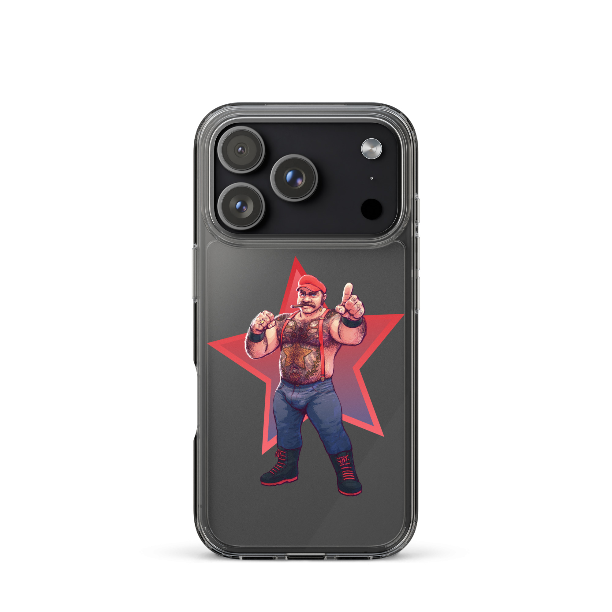 Mario Clear Case for iPhone 2