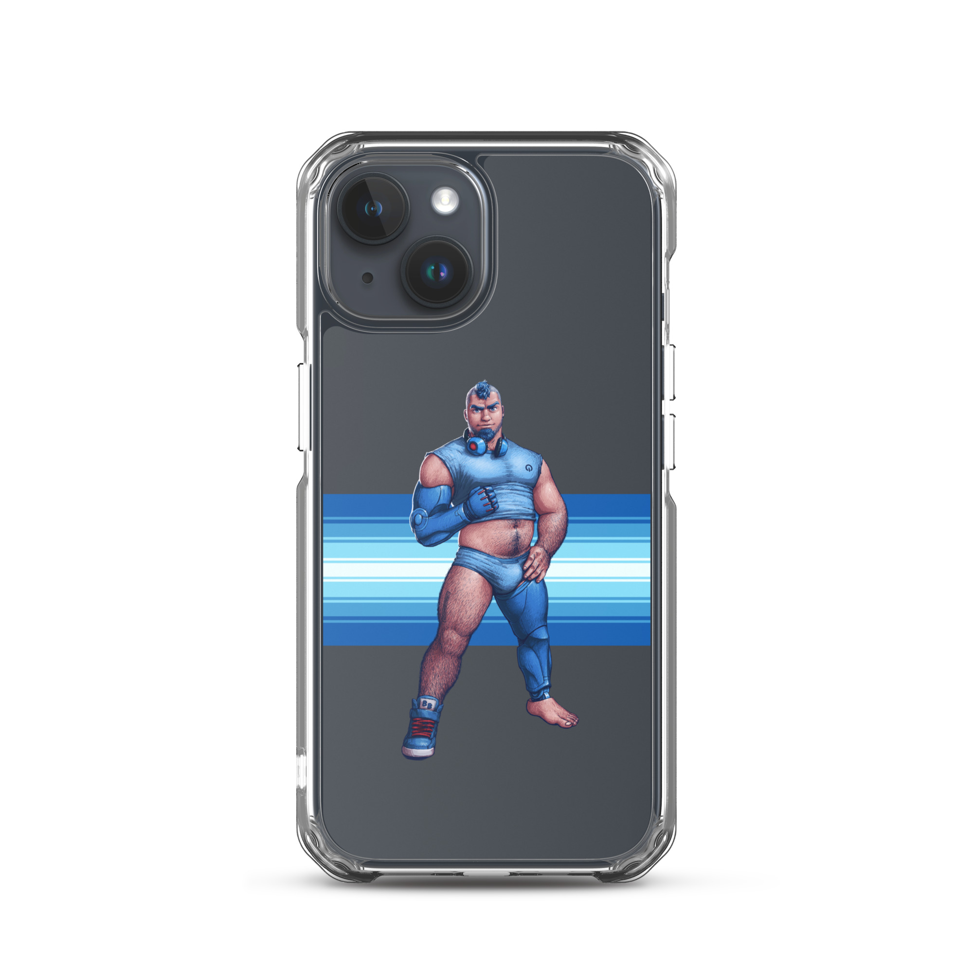 Mega Man Clear Case for iPhone 10
