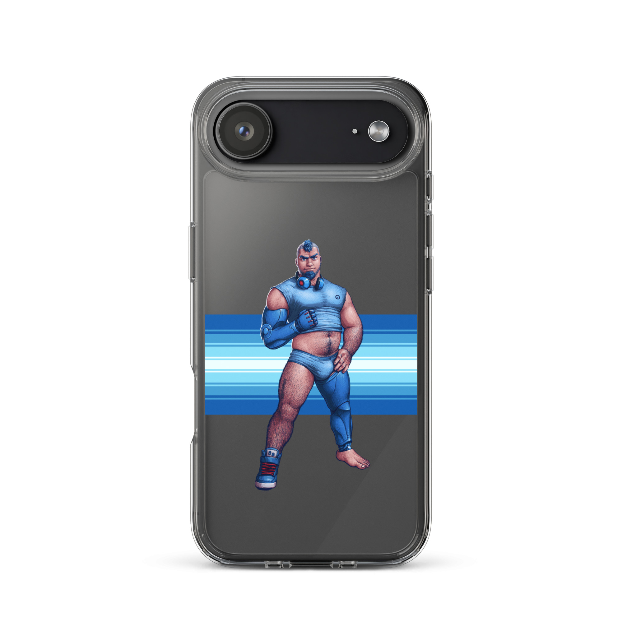 Mega Man Clear Case for iPhone 4