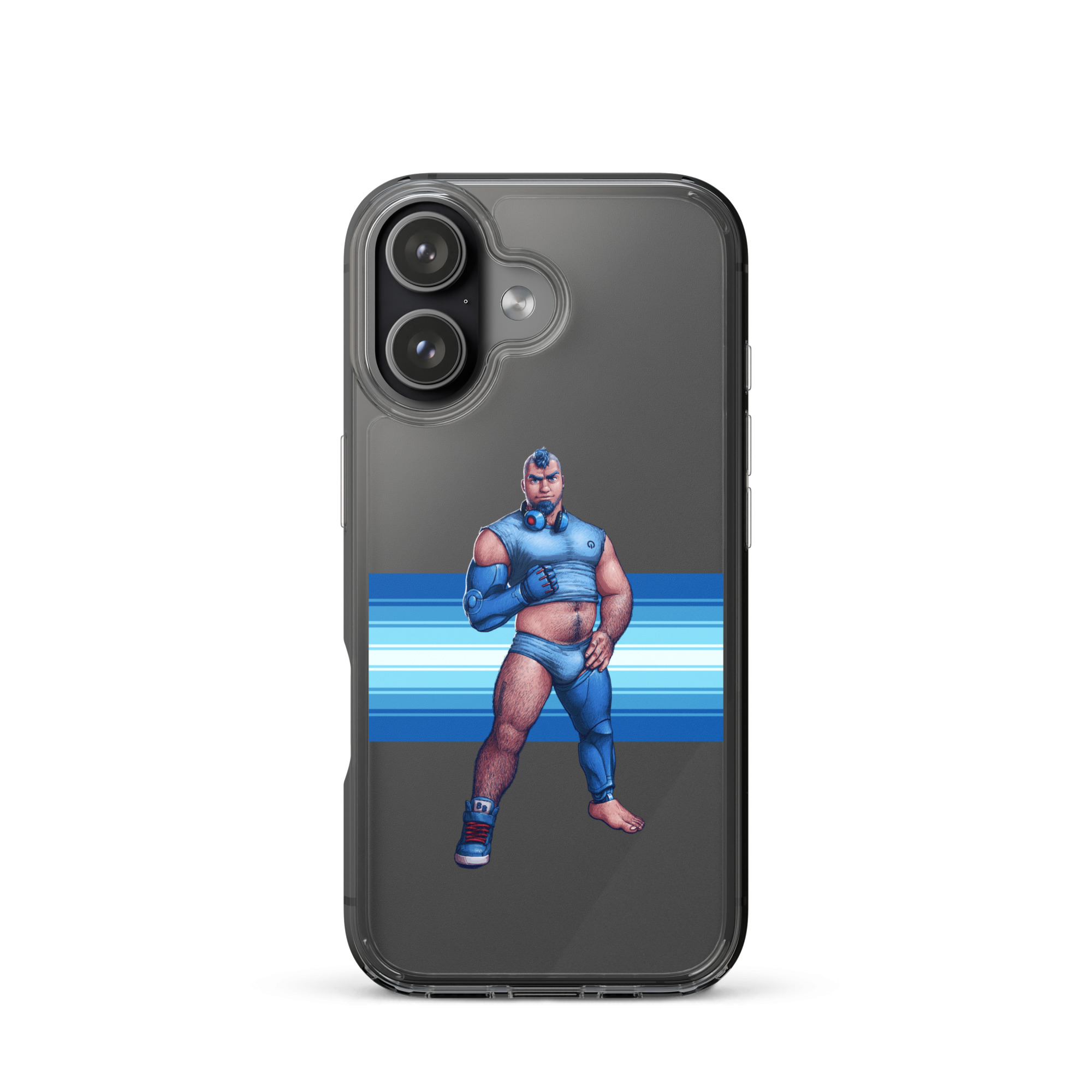 Mega Man Clear Case for iPhone 3