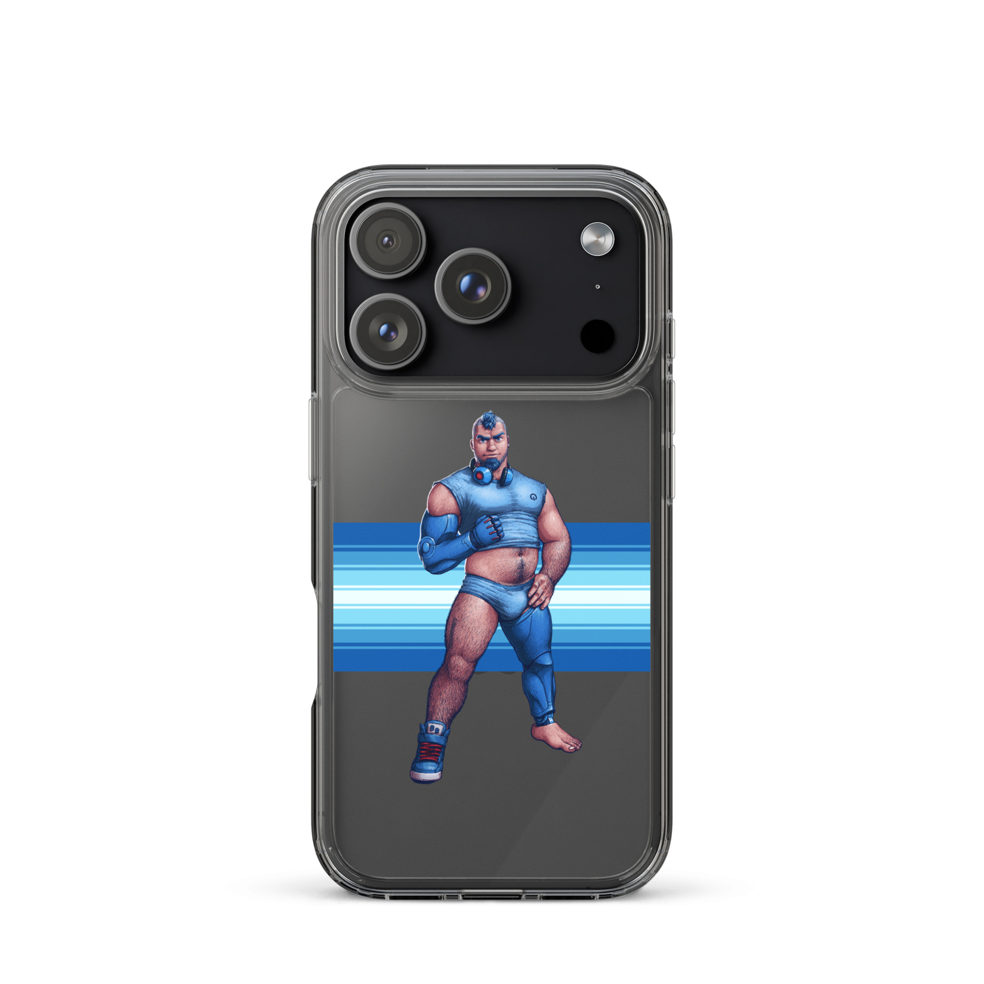 Mega Man Clear Case for iPhone 2