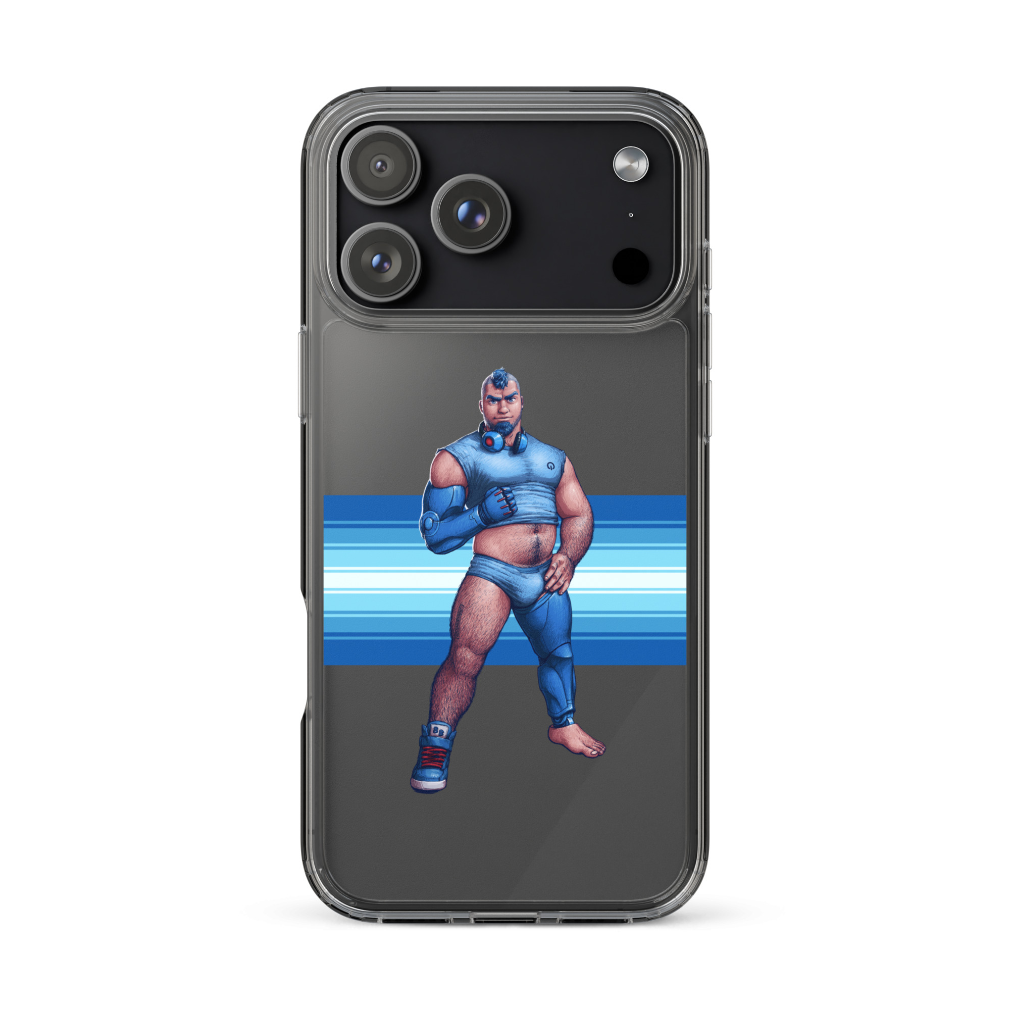 Mega Man Clear Case for iPhone 1