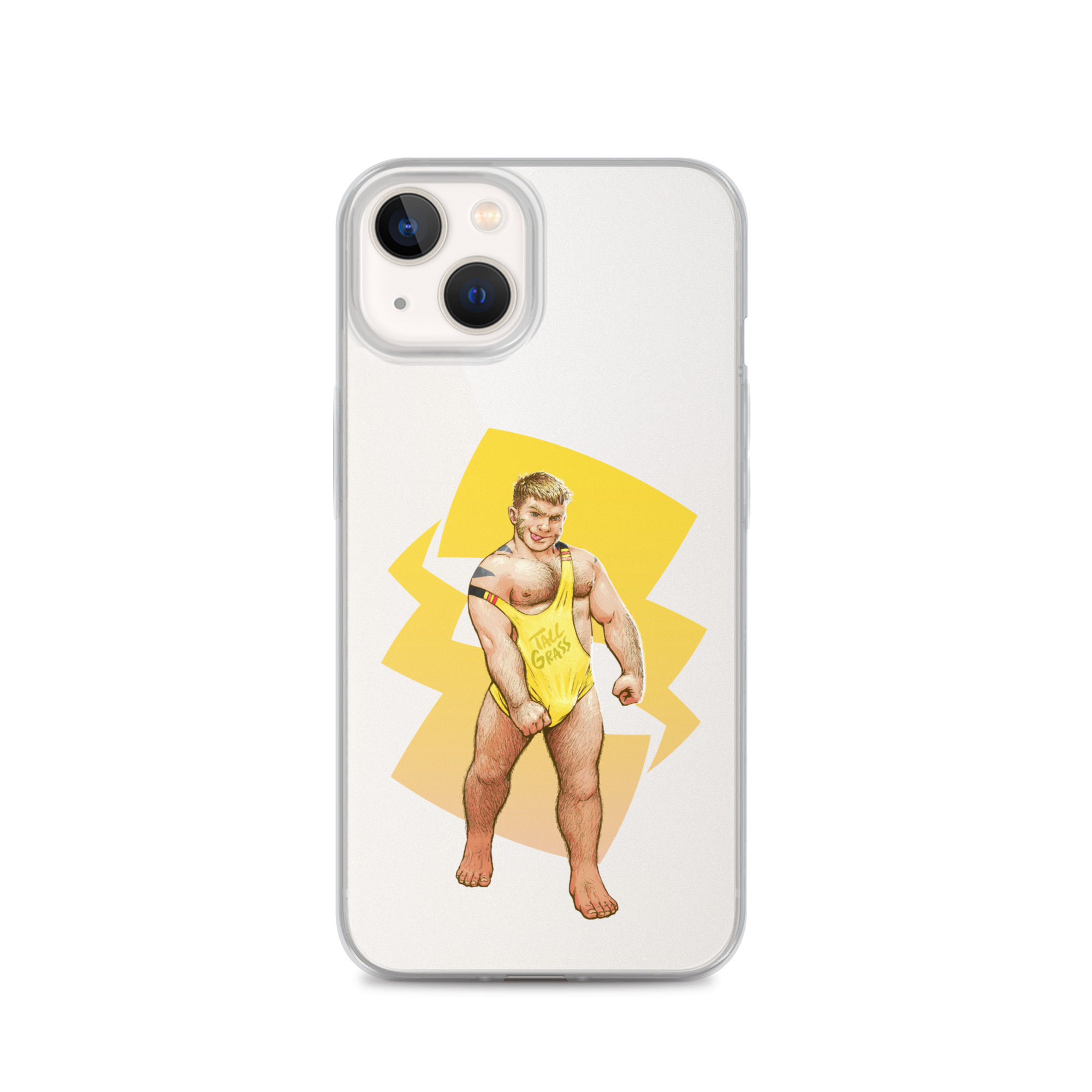 Pikachu Clear Case for iPhone 13