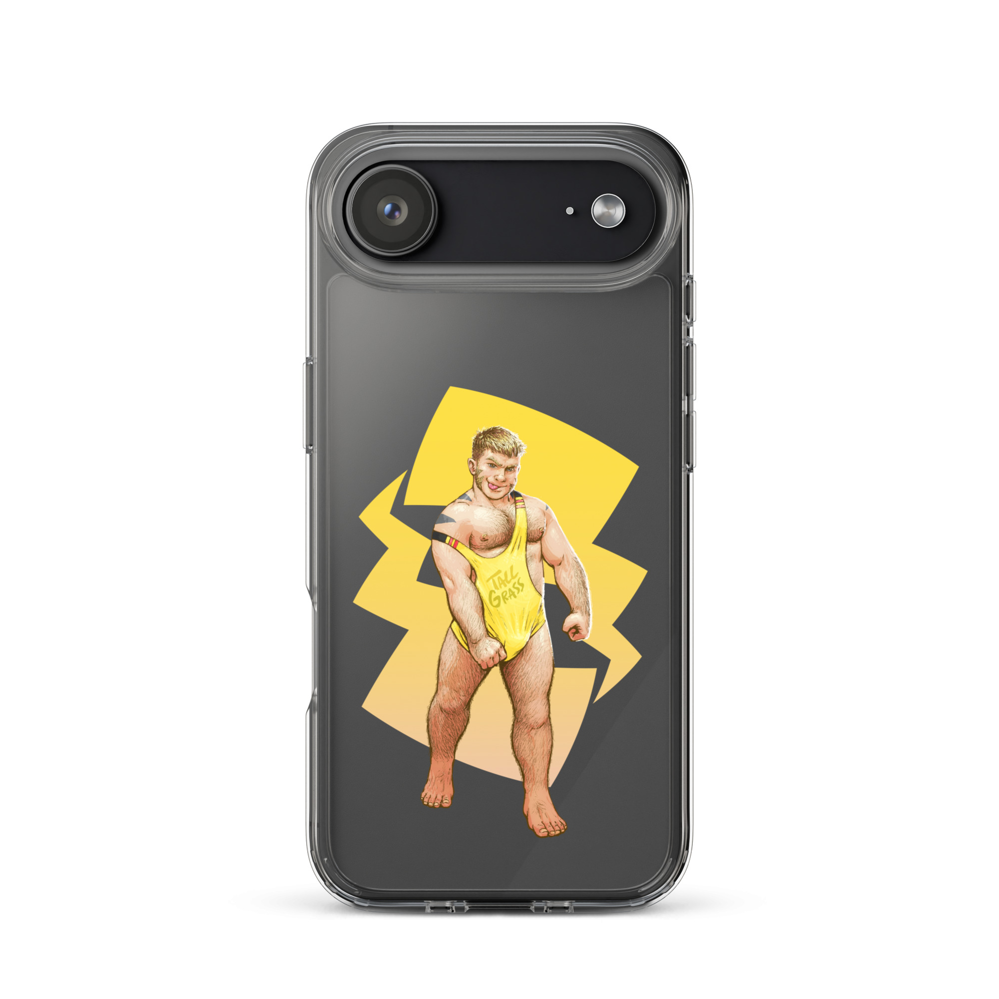 Pikachu Clear Case for iPhone 4