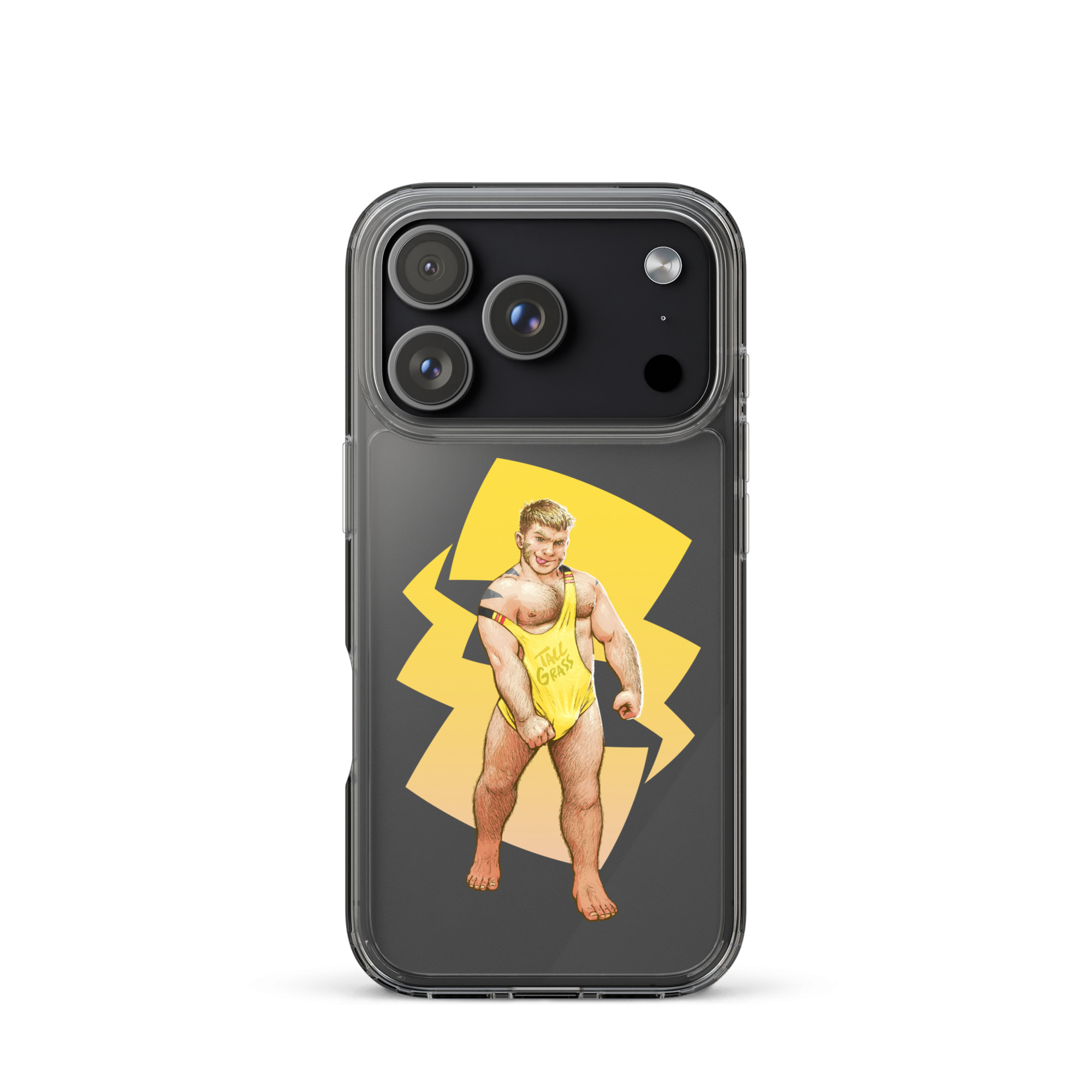 Pikachu Clear Case for iPhone 2