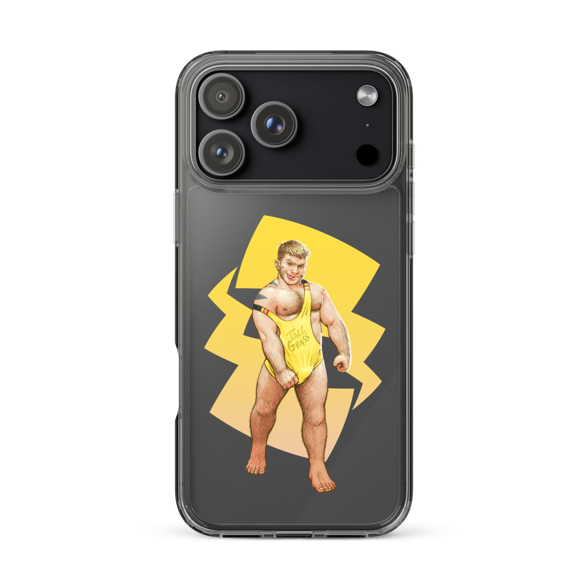 Pikachu Clear Case for iPhone 1