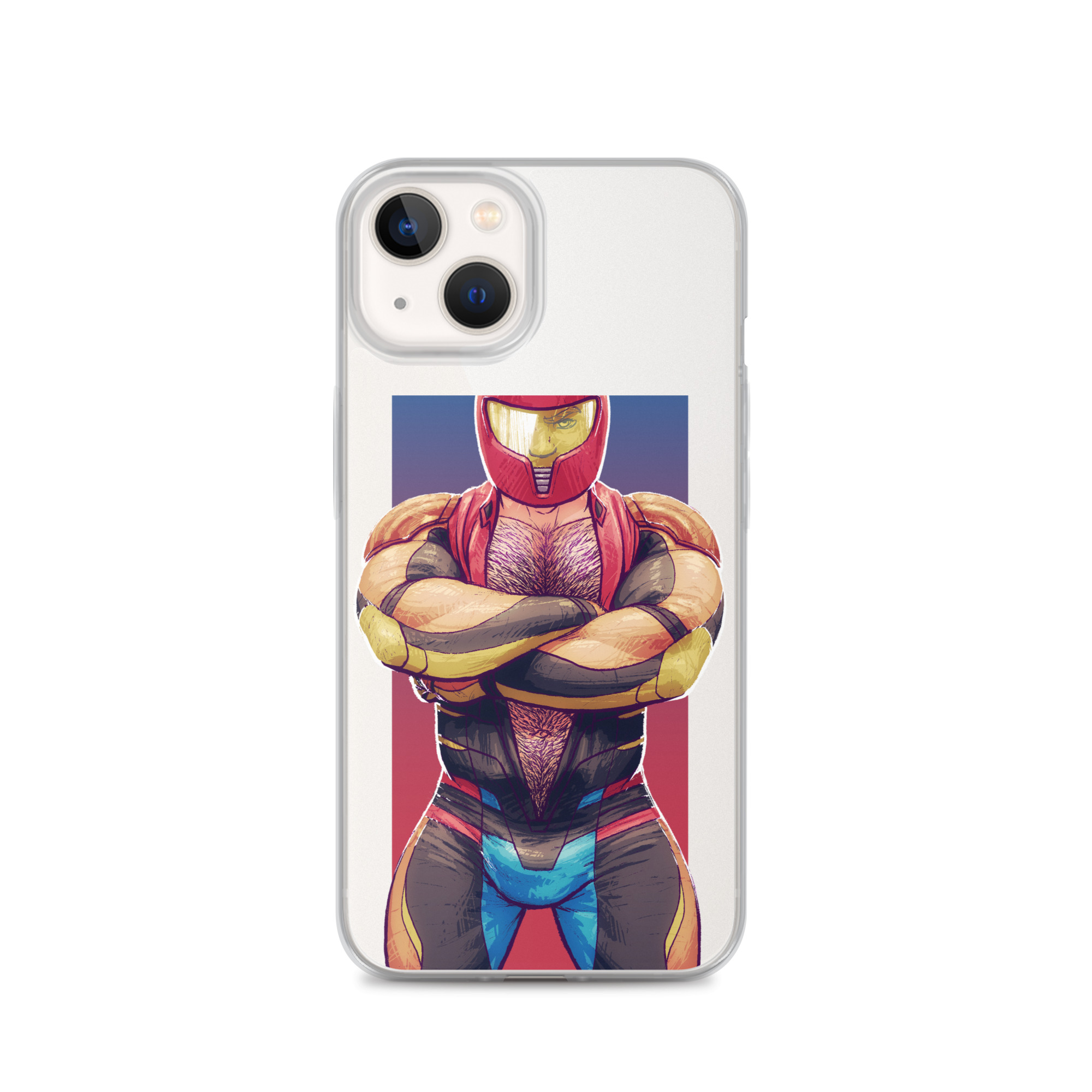 Samus Clear Case for iPhone 13