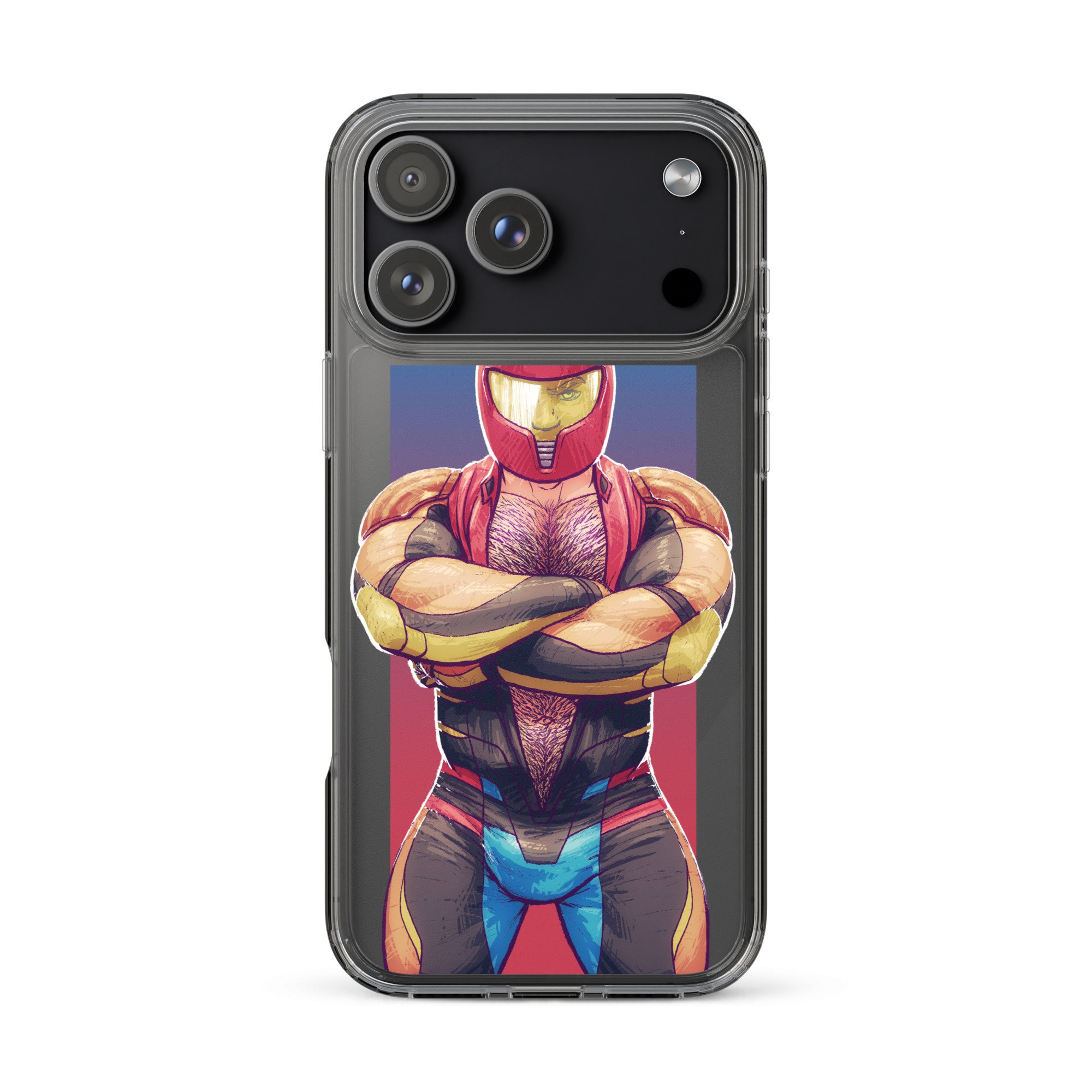 Samus Clear Case for iPhone 1