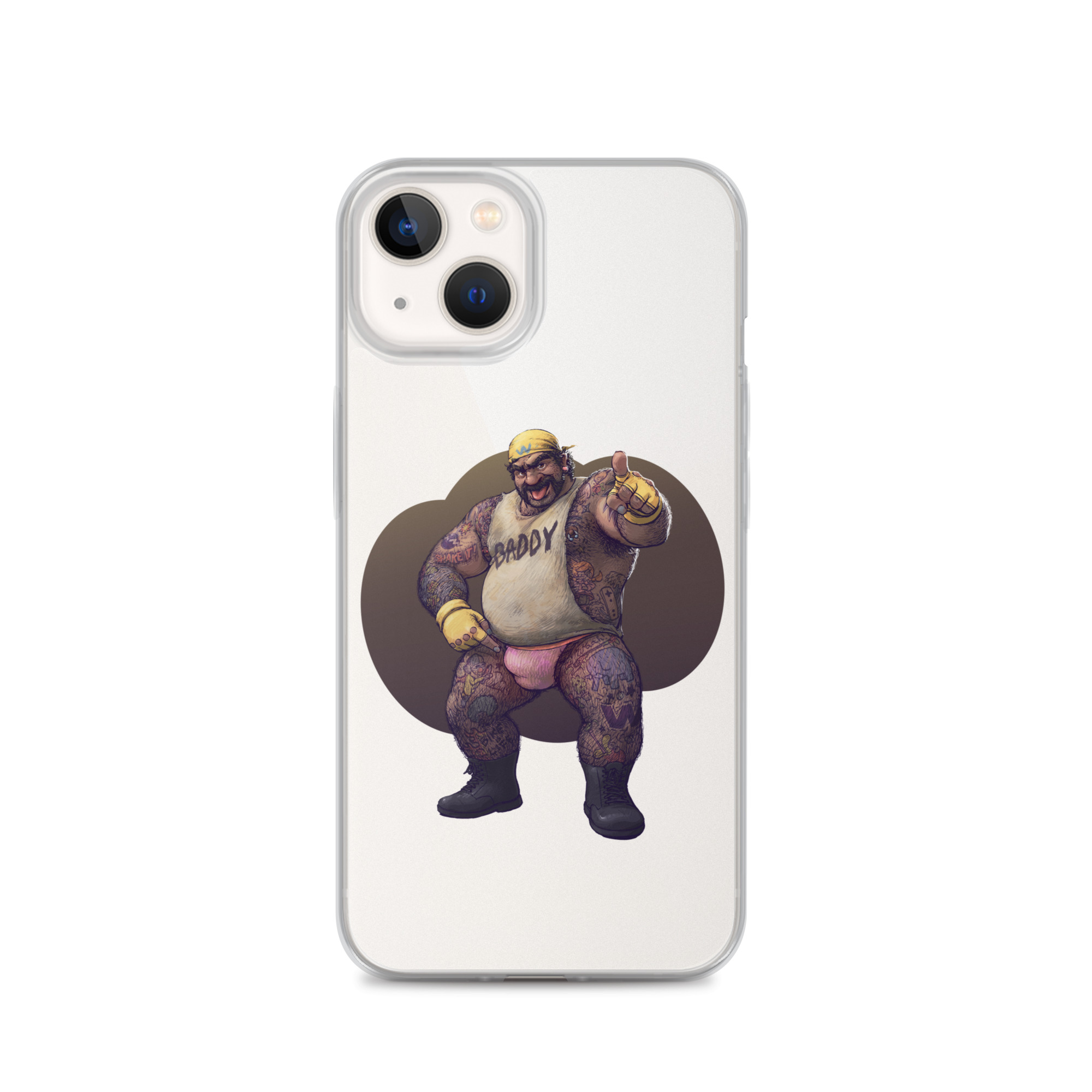 Wario Clear Case for iPhone 13
