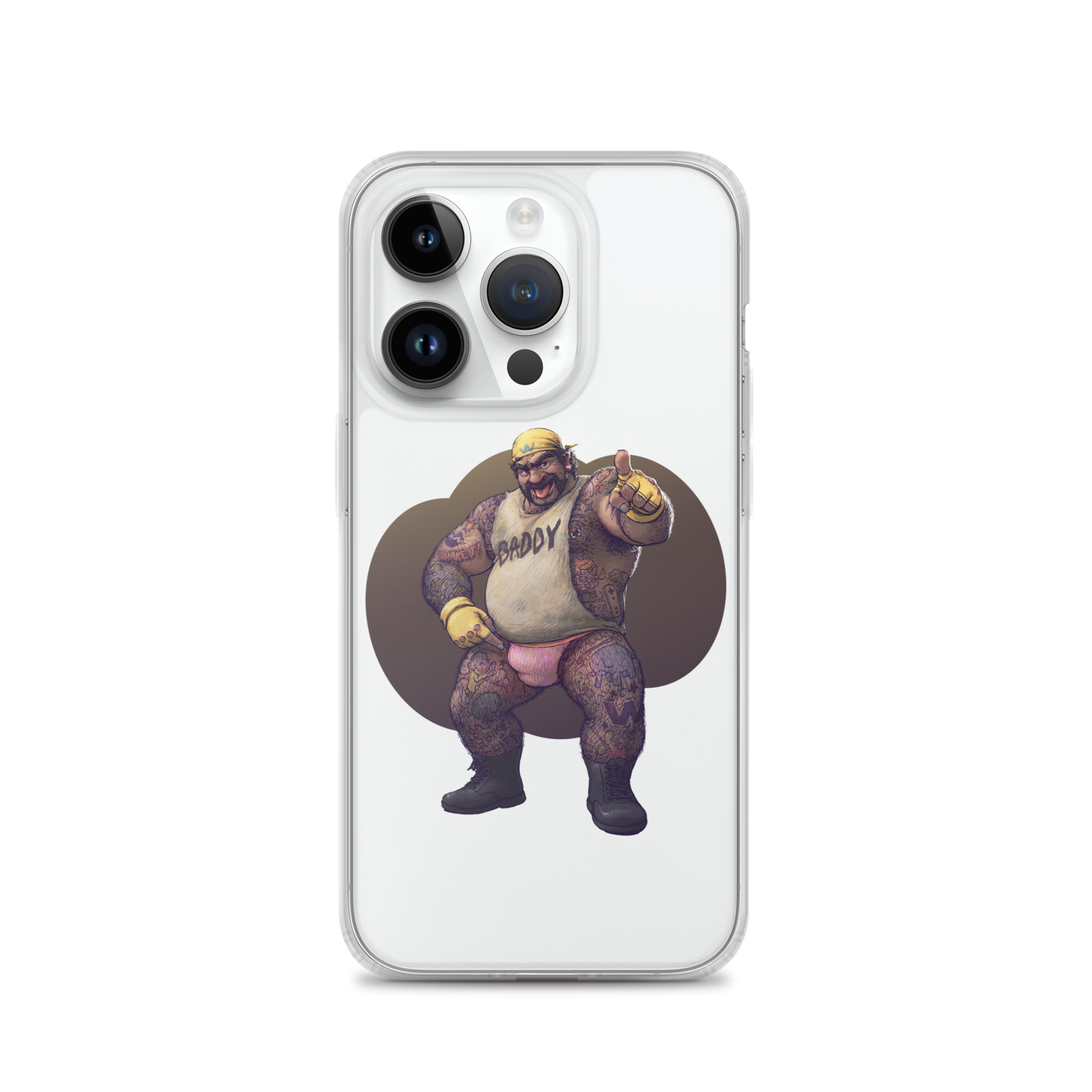 Wario Clear Case for iPhone 11