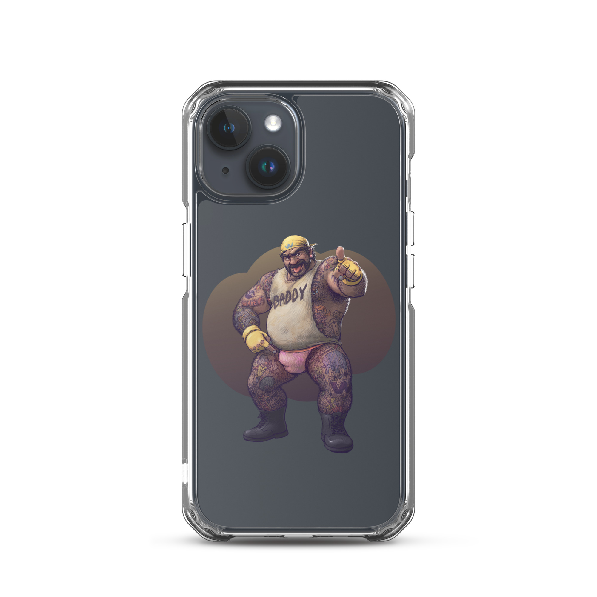 Wario Clear Case for iPhone 10
