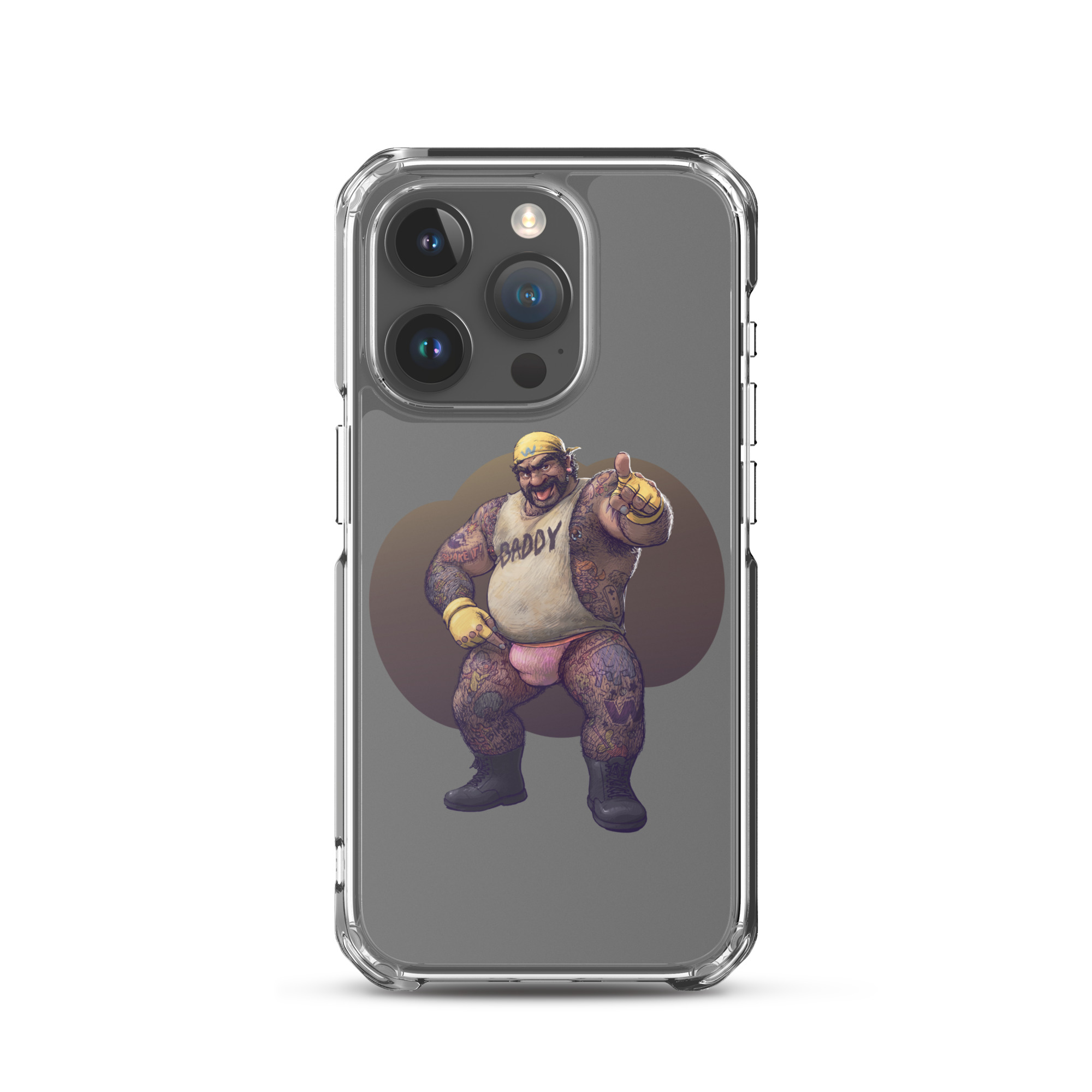 Wario Clear Case for iPhone 9