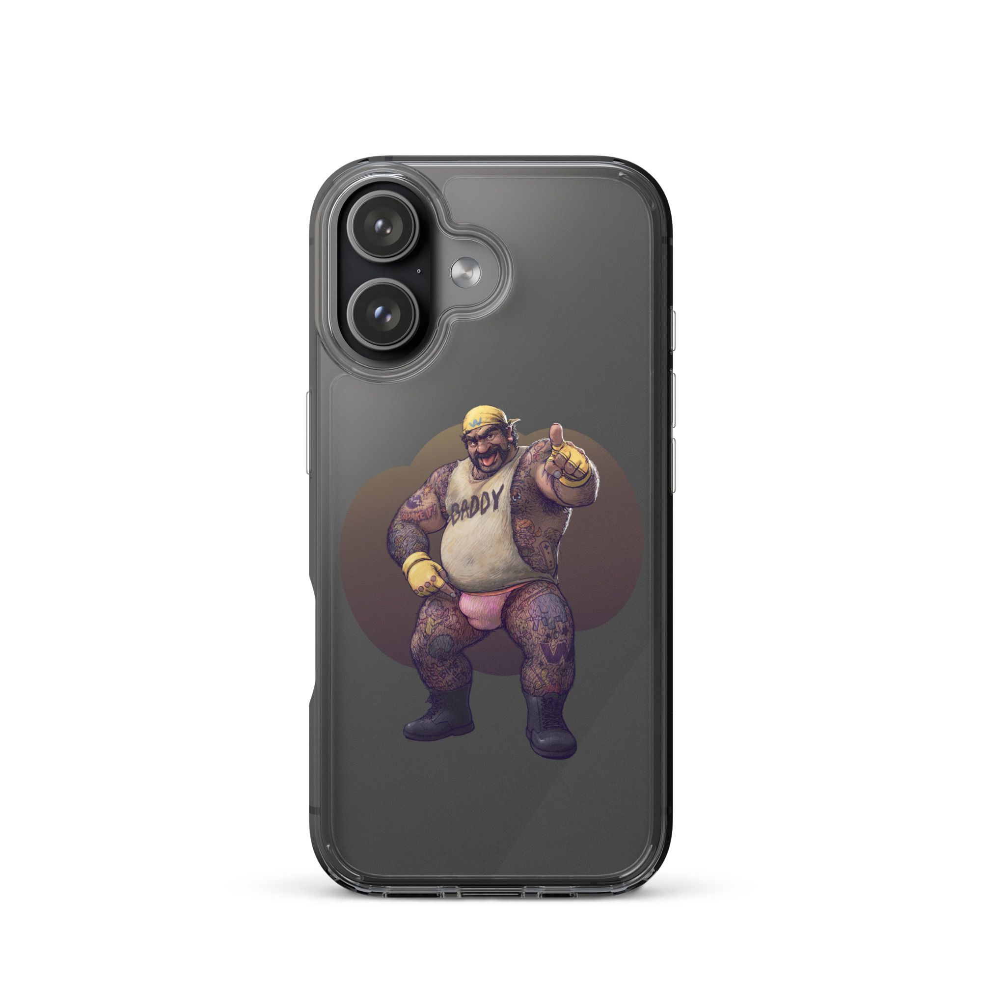 Wario Clear Case for iPhone 3