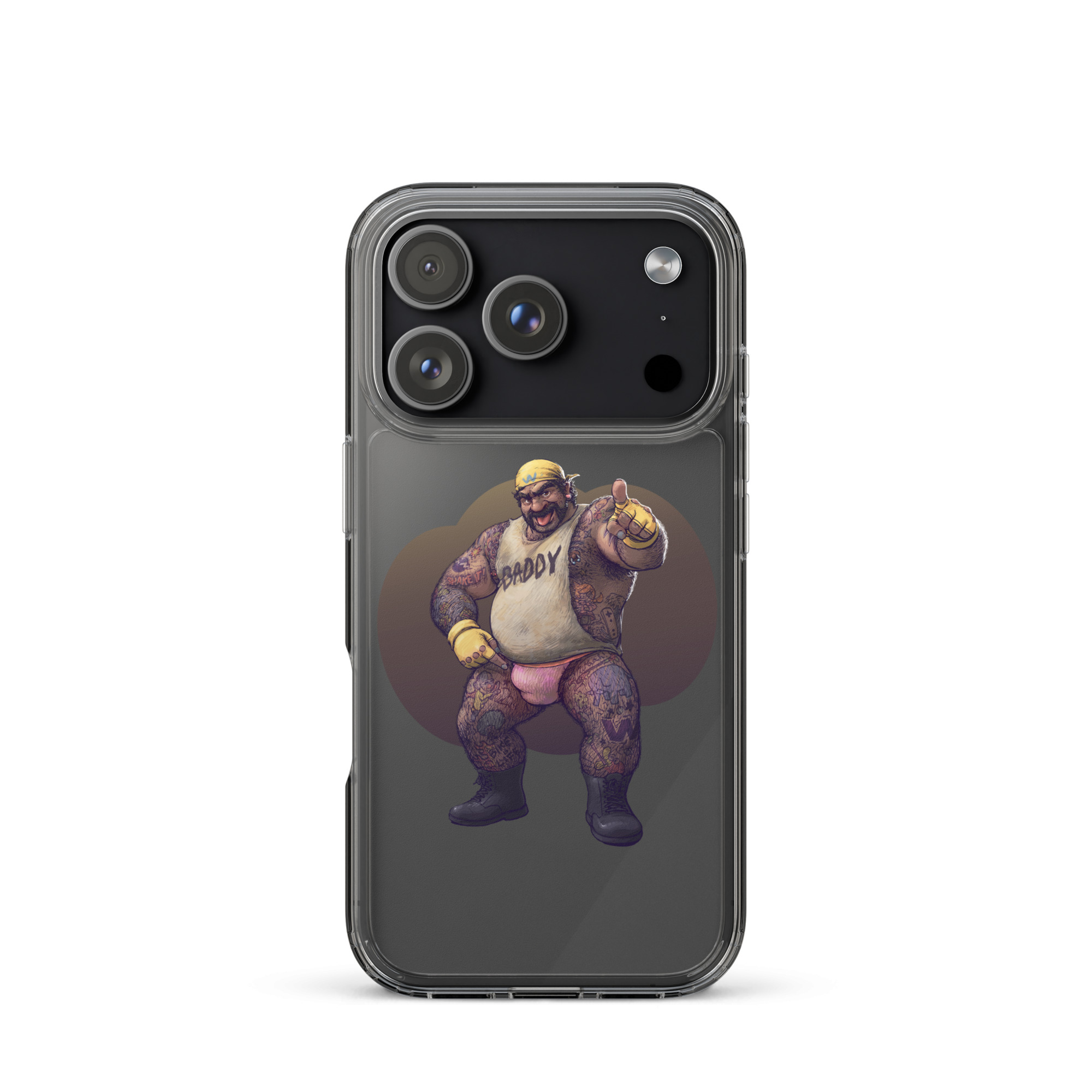 Wario Clear Case for iPhone 2
