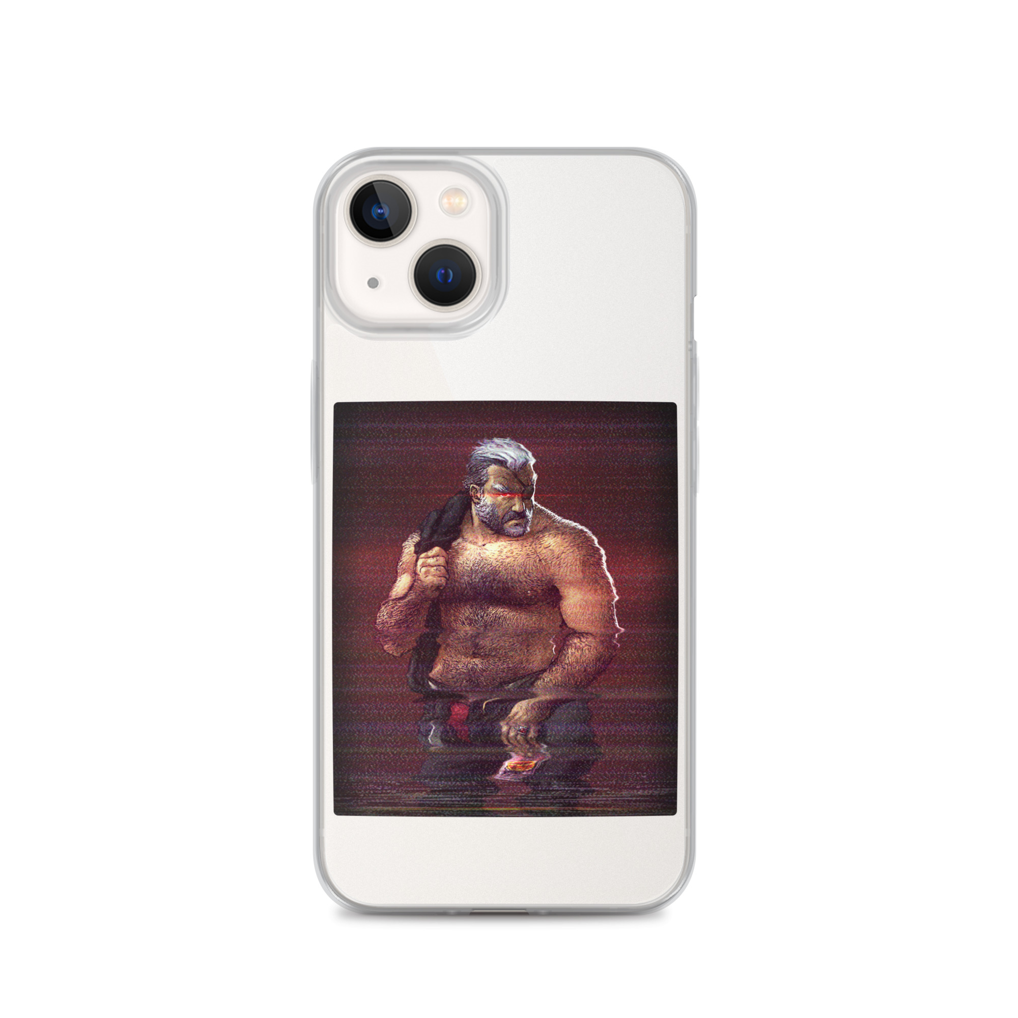 Wolf Clear Case for iPhone 13