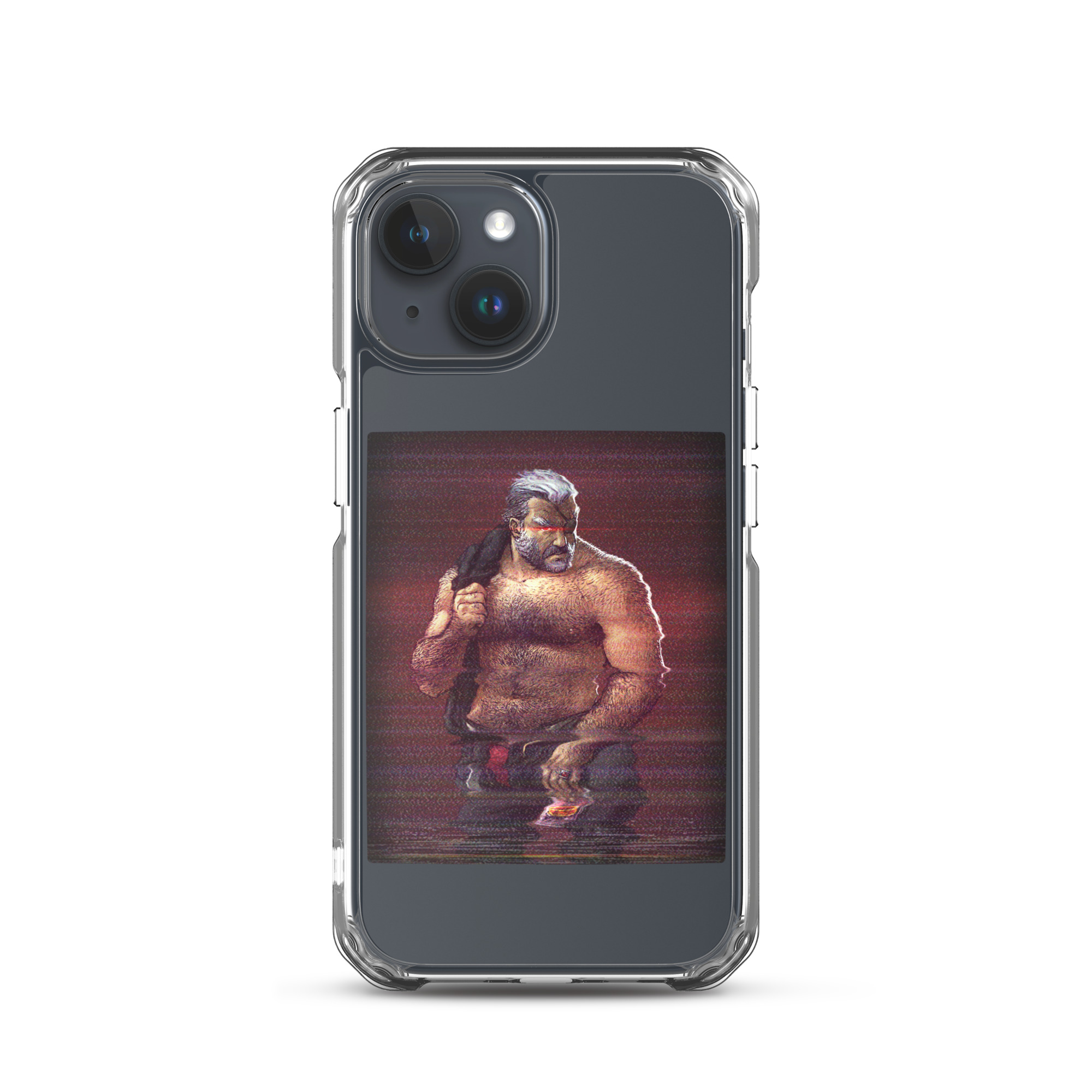 Wolf Clear Case for iPhone 10