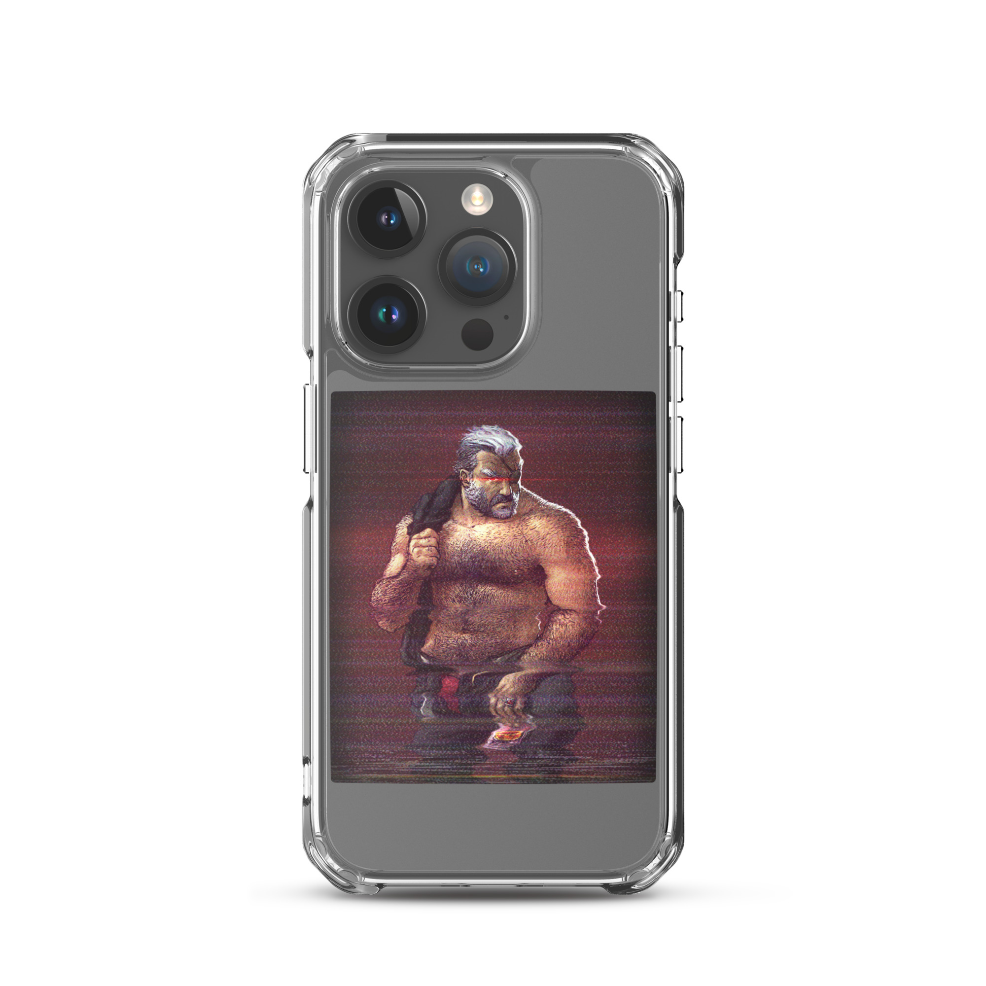 Wolf Clear Case for iPhone 9