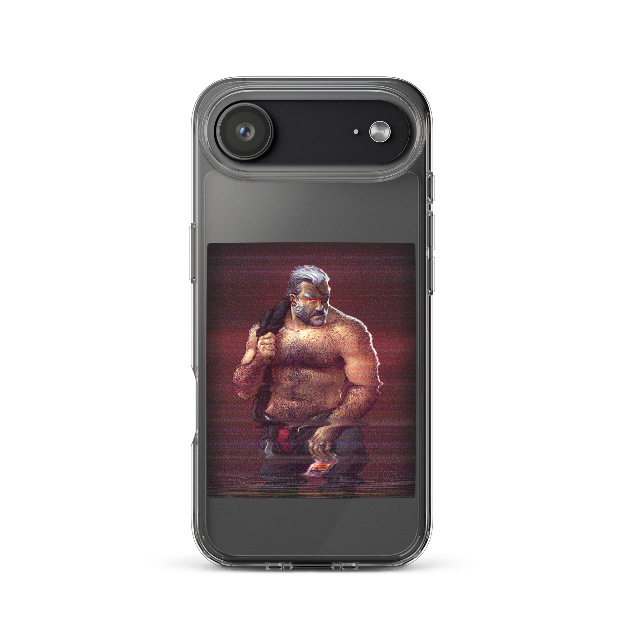 Wolf Clear Case for iPhone 4