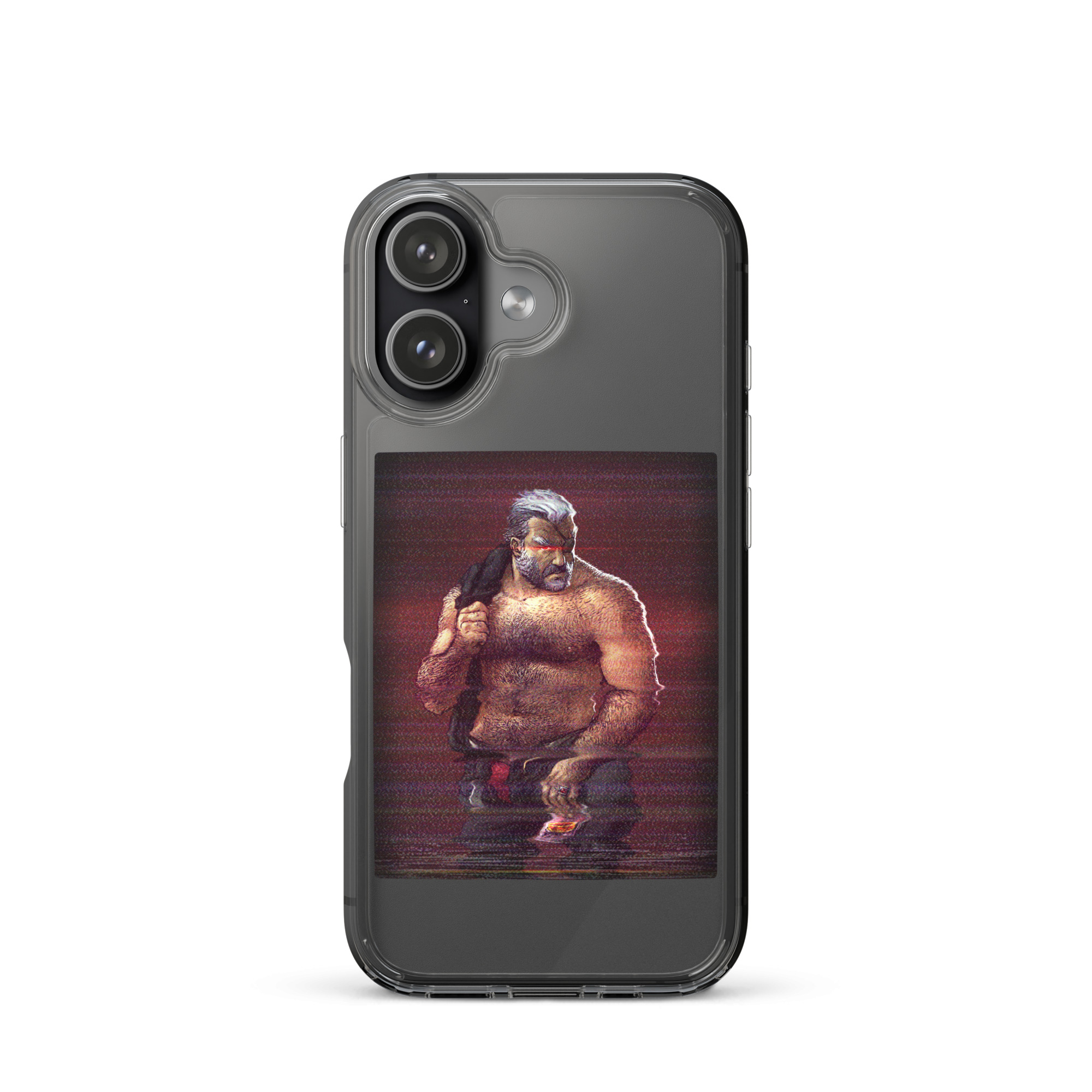 Wolf Clear Case for iPhone 3