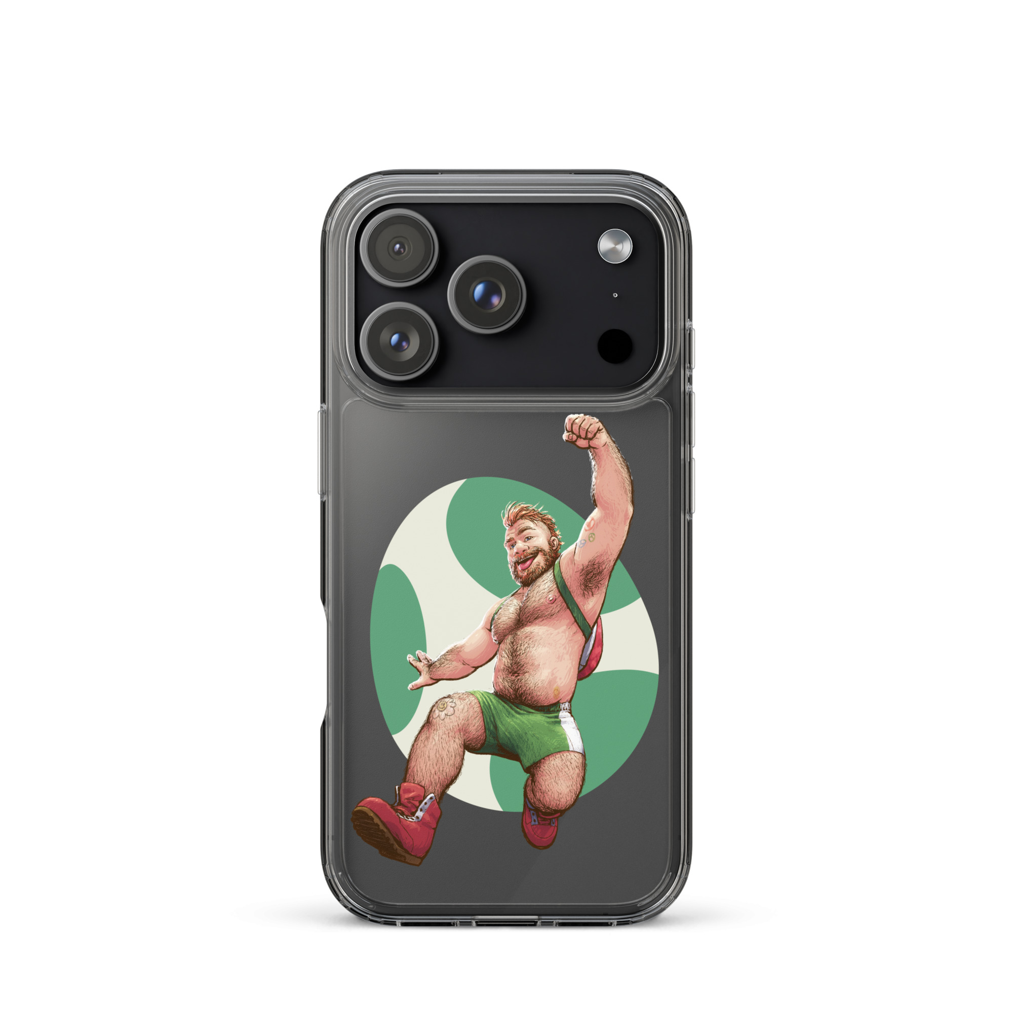 Yoshi Clear Case for iPhone 2