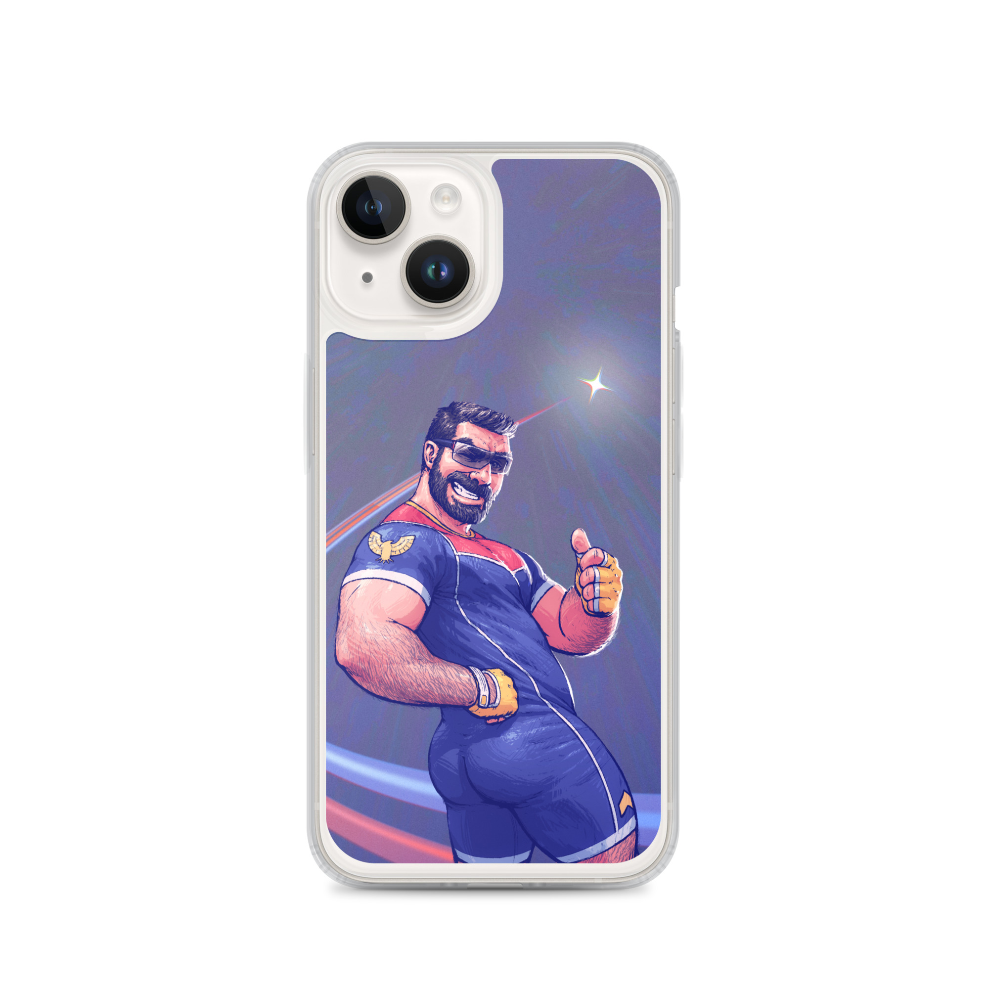Captain Falcon MagSafe Clear Case for iPhone 12