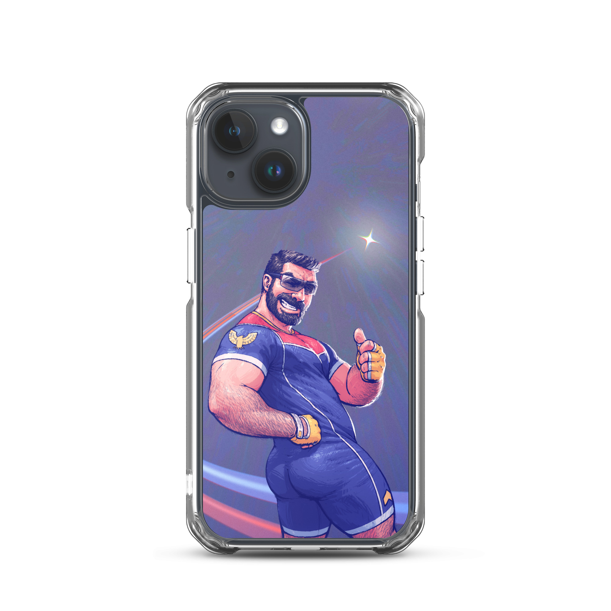 Captain Falcon MagSafe Clear Case for iPhone 10