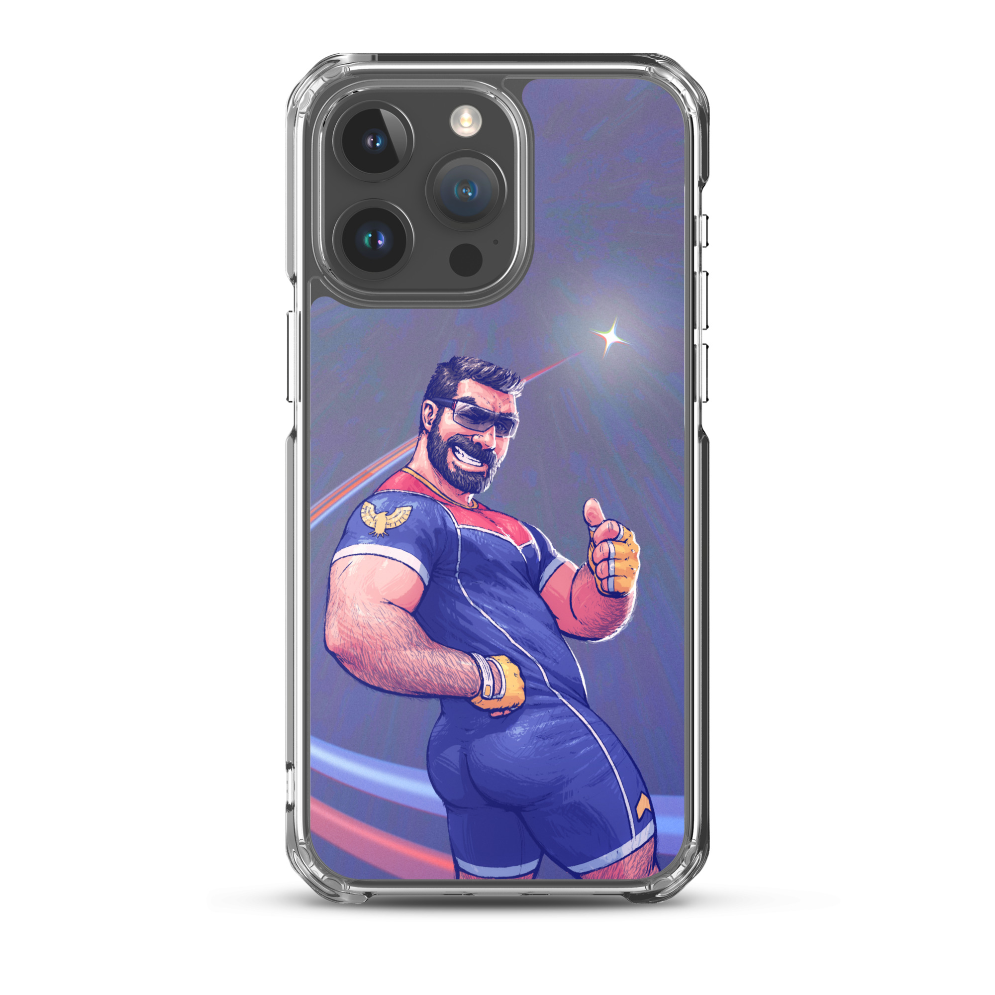 Captain Falcon MagSafe Clear Case for iPhone 8