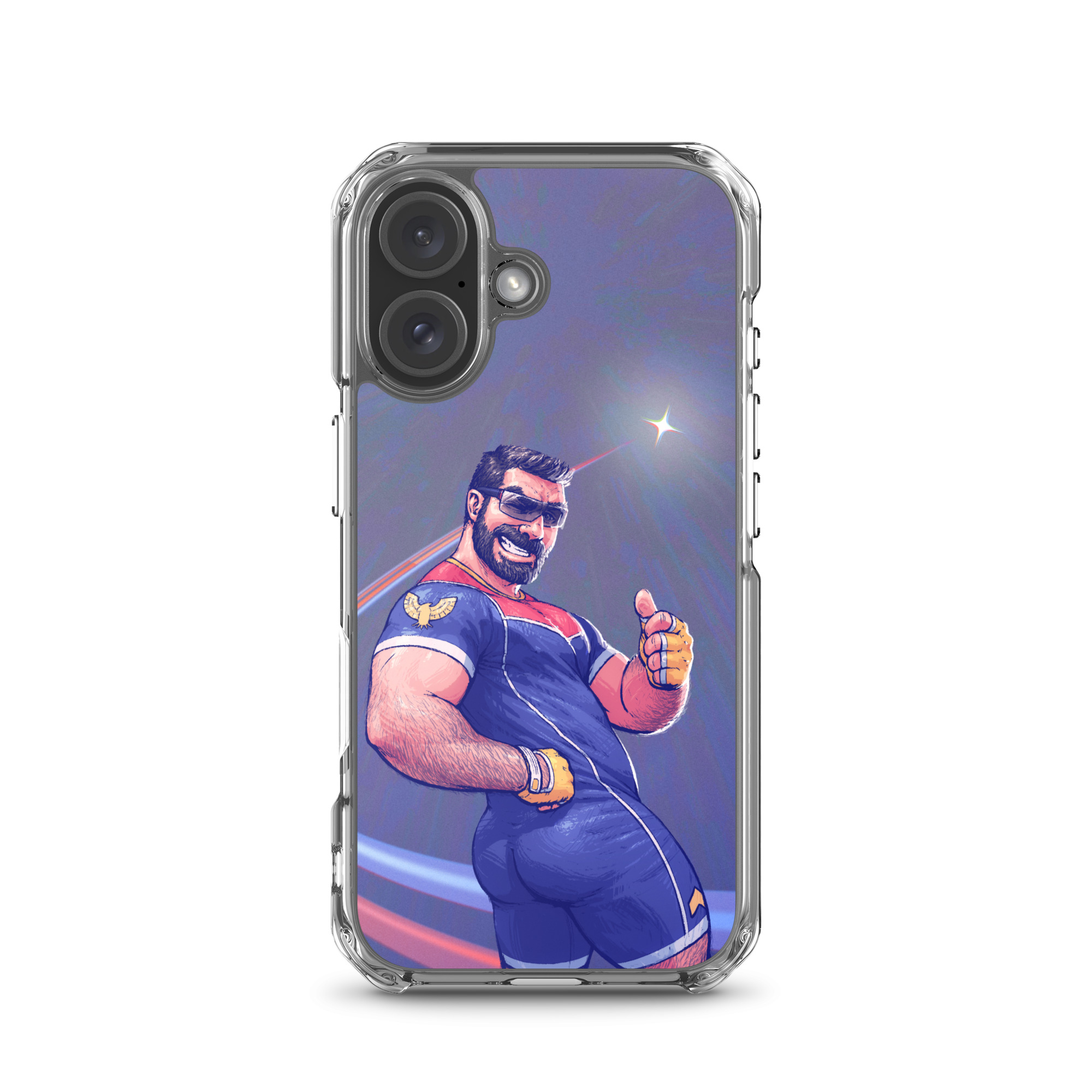 Captain Falcon MagSafe Clear Case for iPhone 7