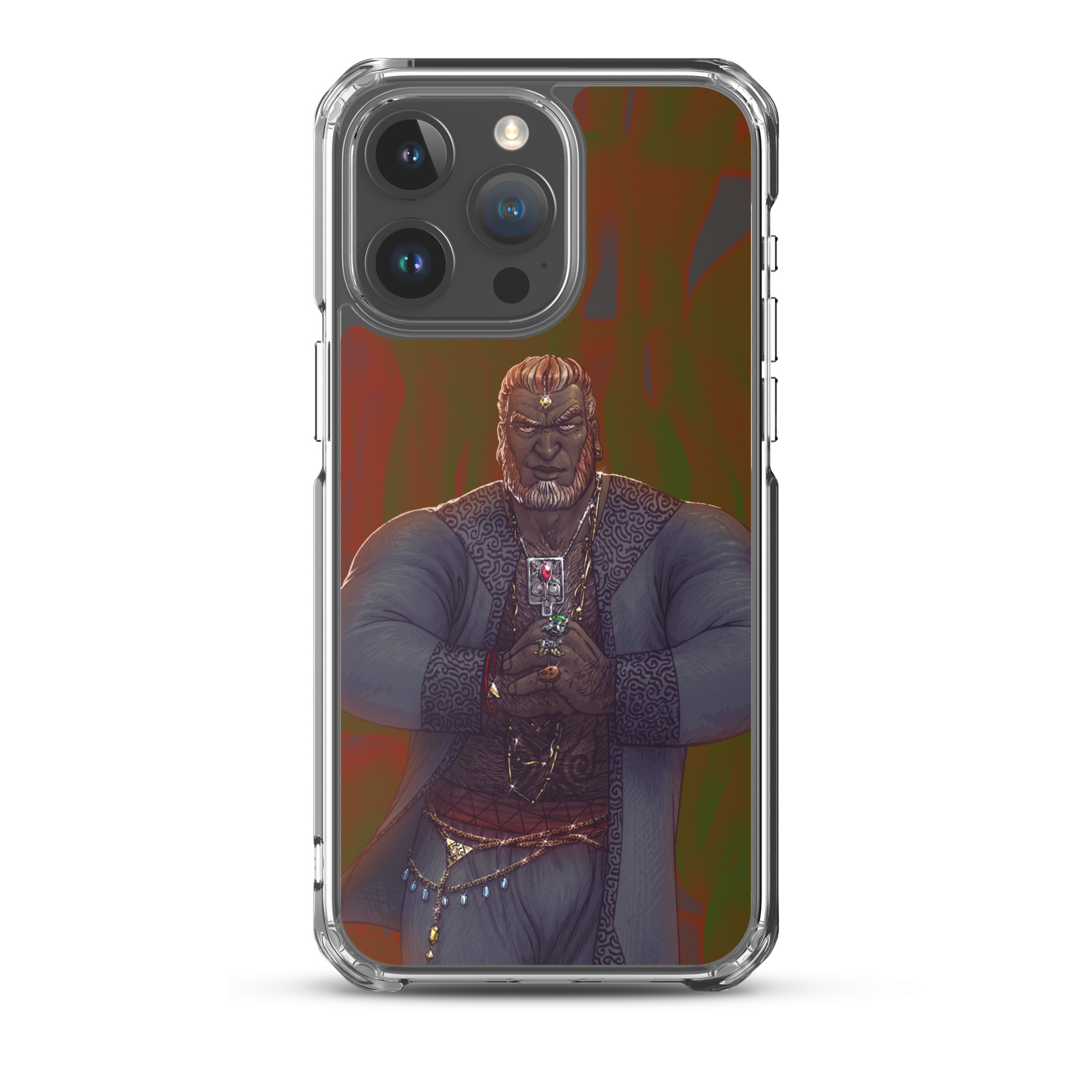 Ganondorf MagSafe Clear Case for iPhone 8