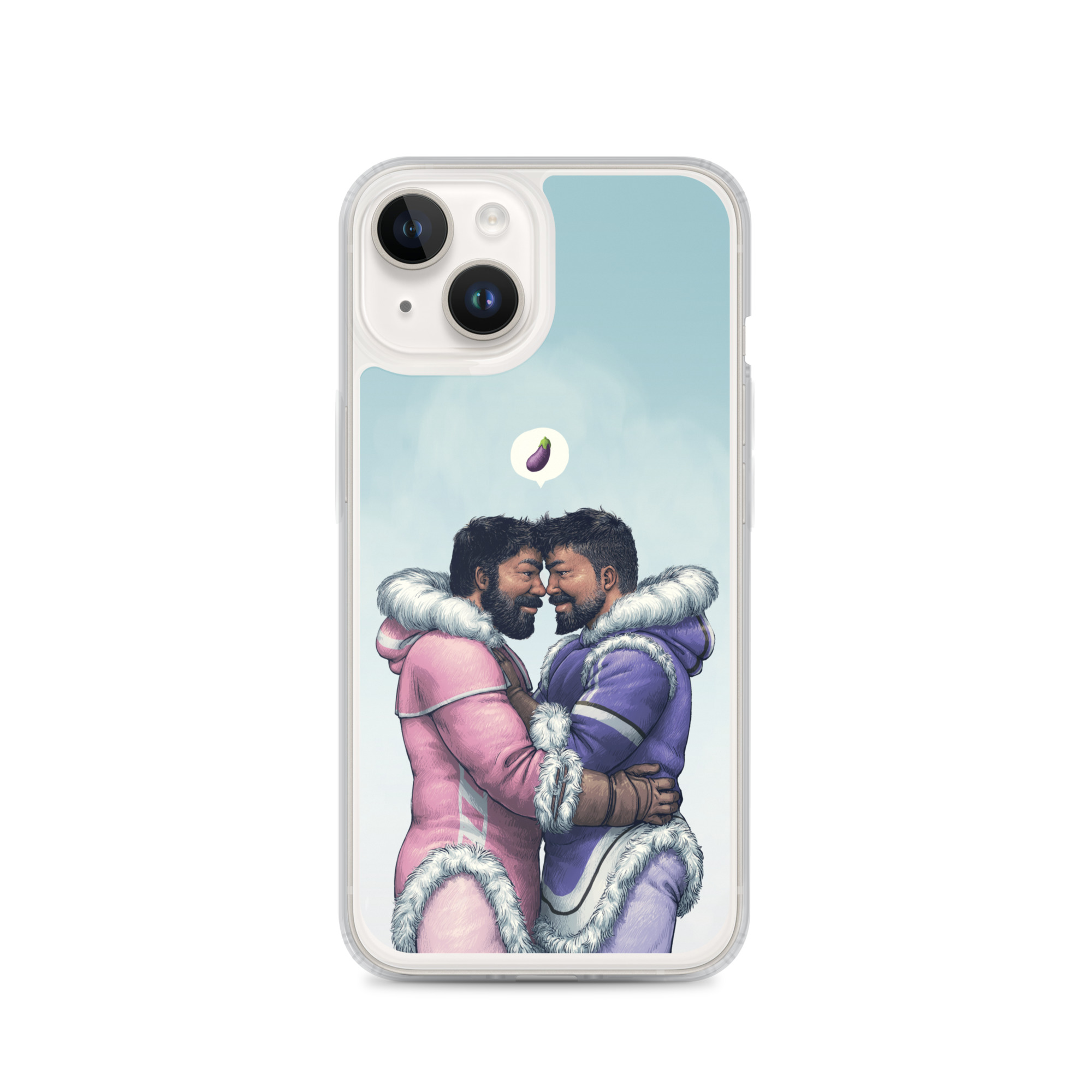 Ice Climbers MagSafe Clear Case for iPhone 12