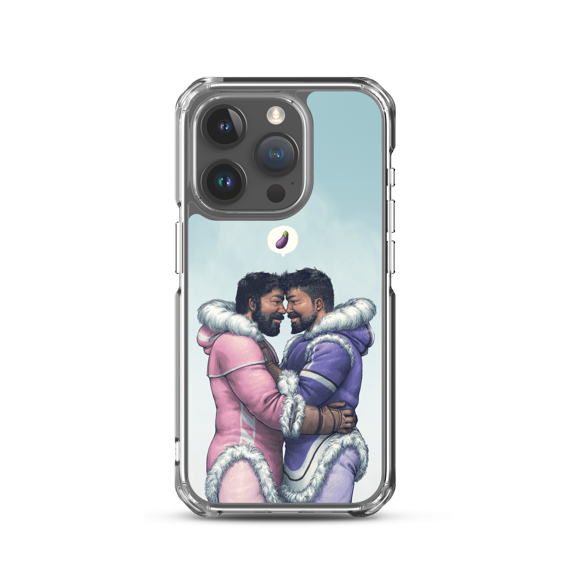 Ice Climbers MagSafe Clear Case for iPhone 9