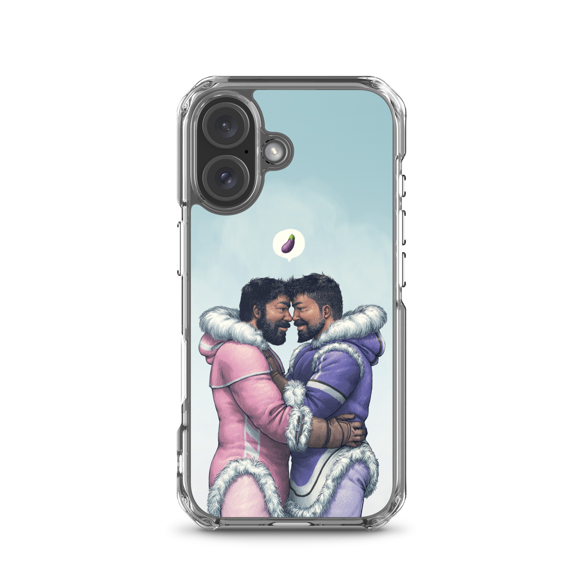 Ice Climbers MagSafe Clear Case for iPhone 7