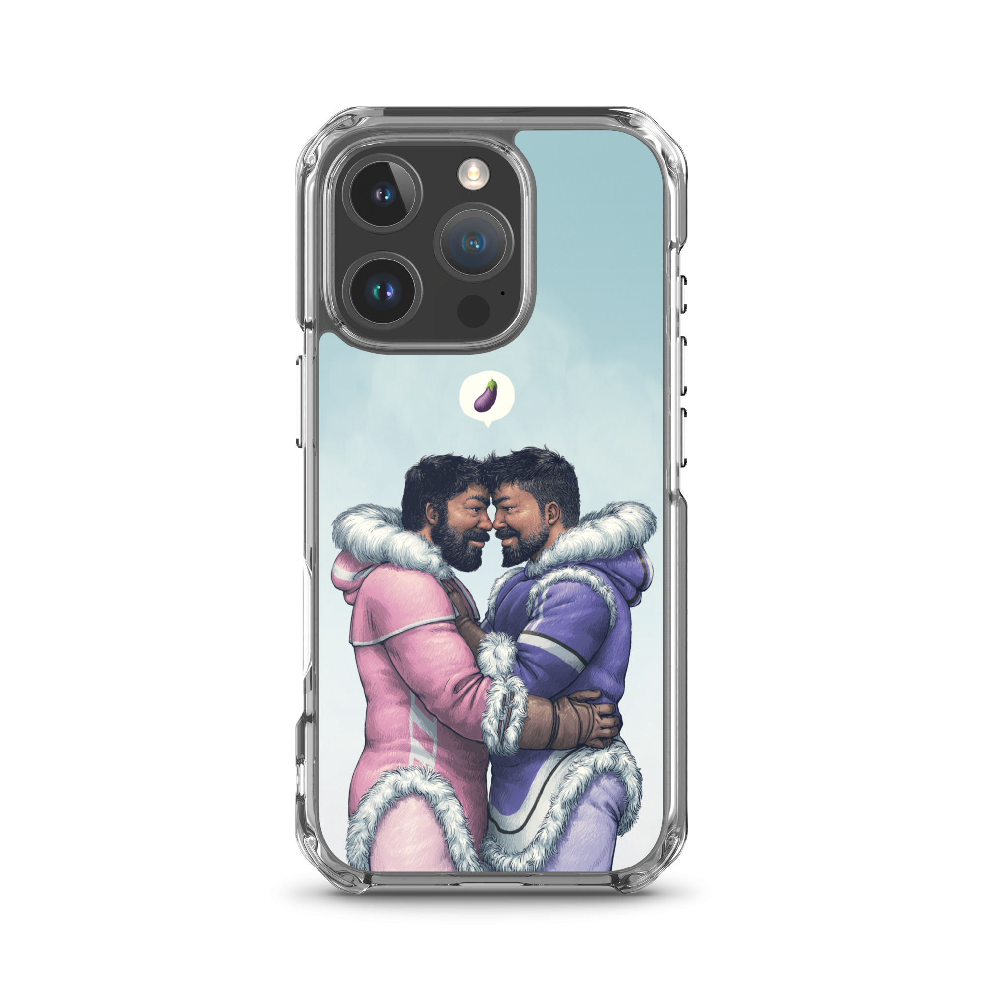 Ice Climbers MagSafe Clear Case for iPhone 6