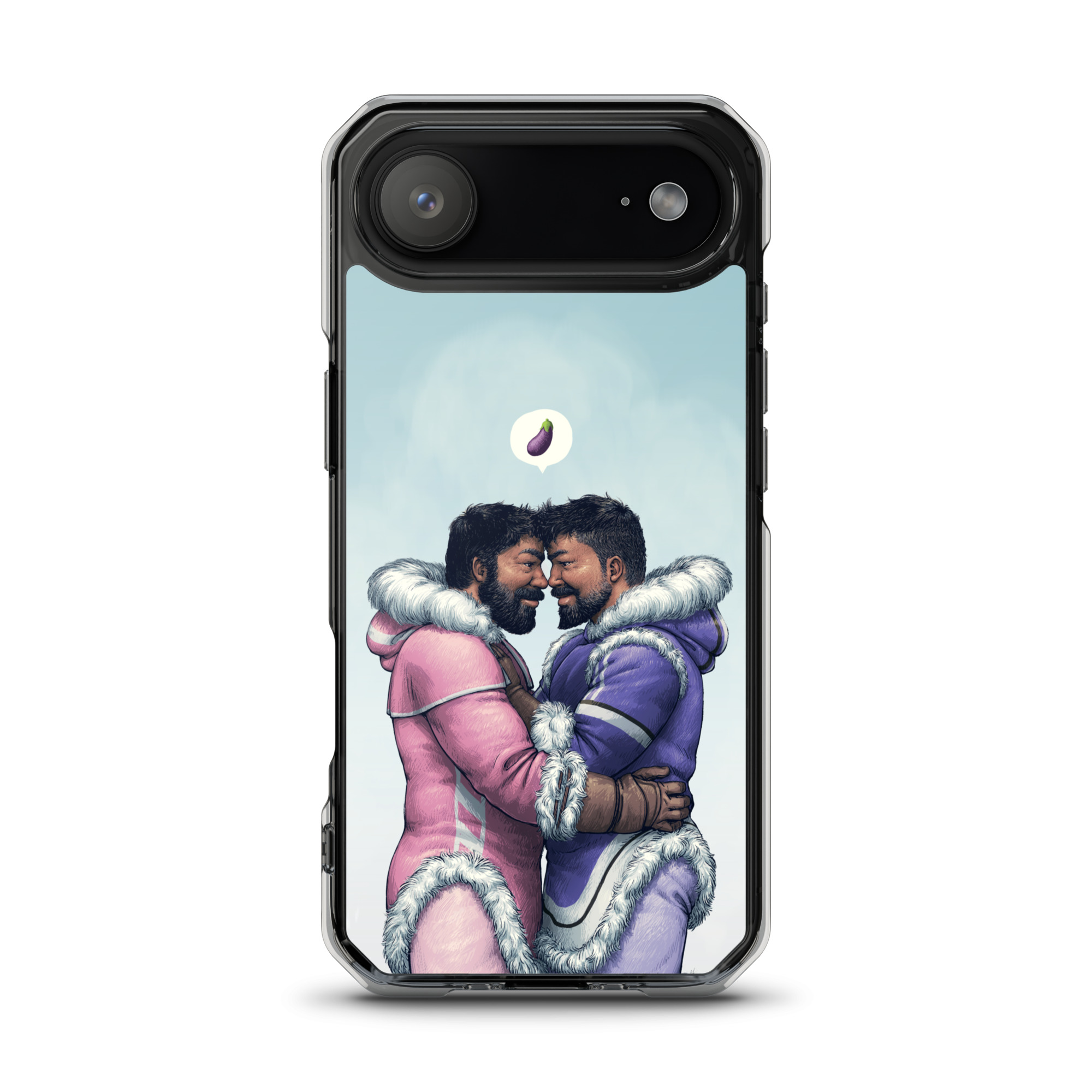 Ice Climbers MagSafe Clear Case for iPhone 4