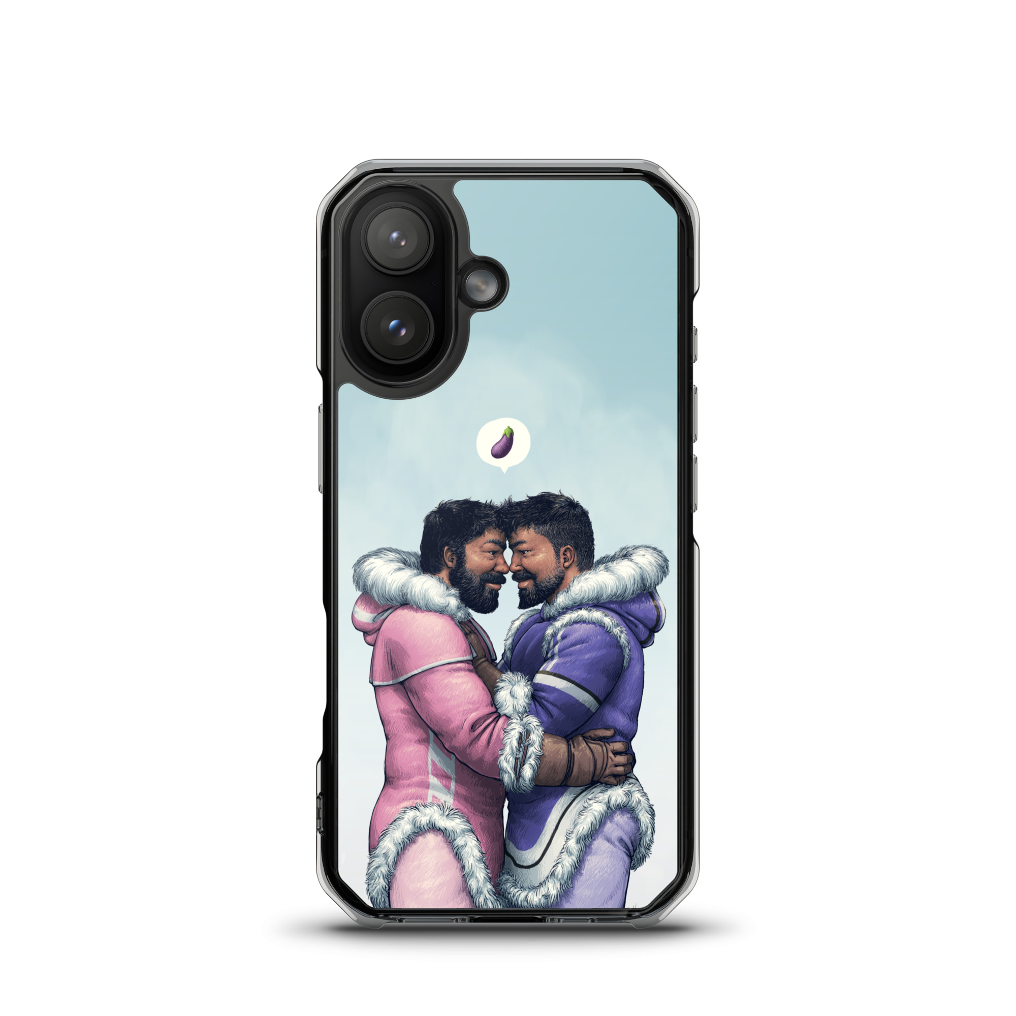 Ice Climbers MagSafe Clear Case for iPhone 3