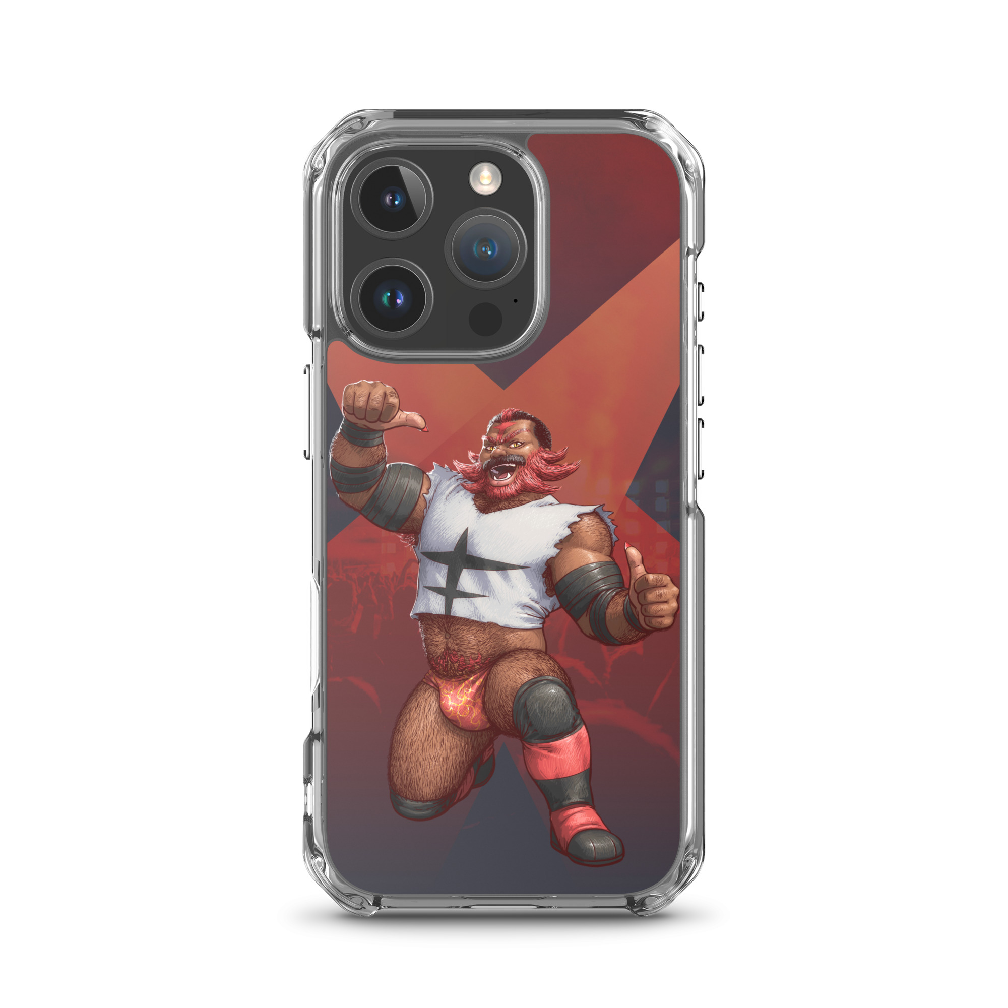 Incineroar MagSafe Clear Case for iPhone 6
