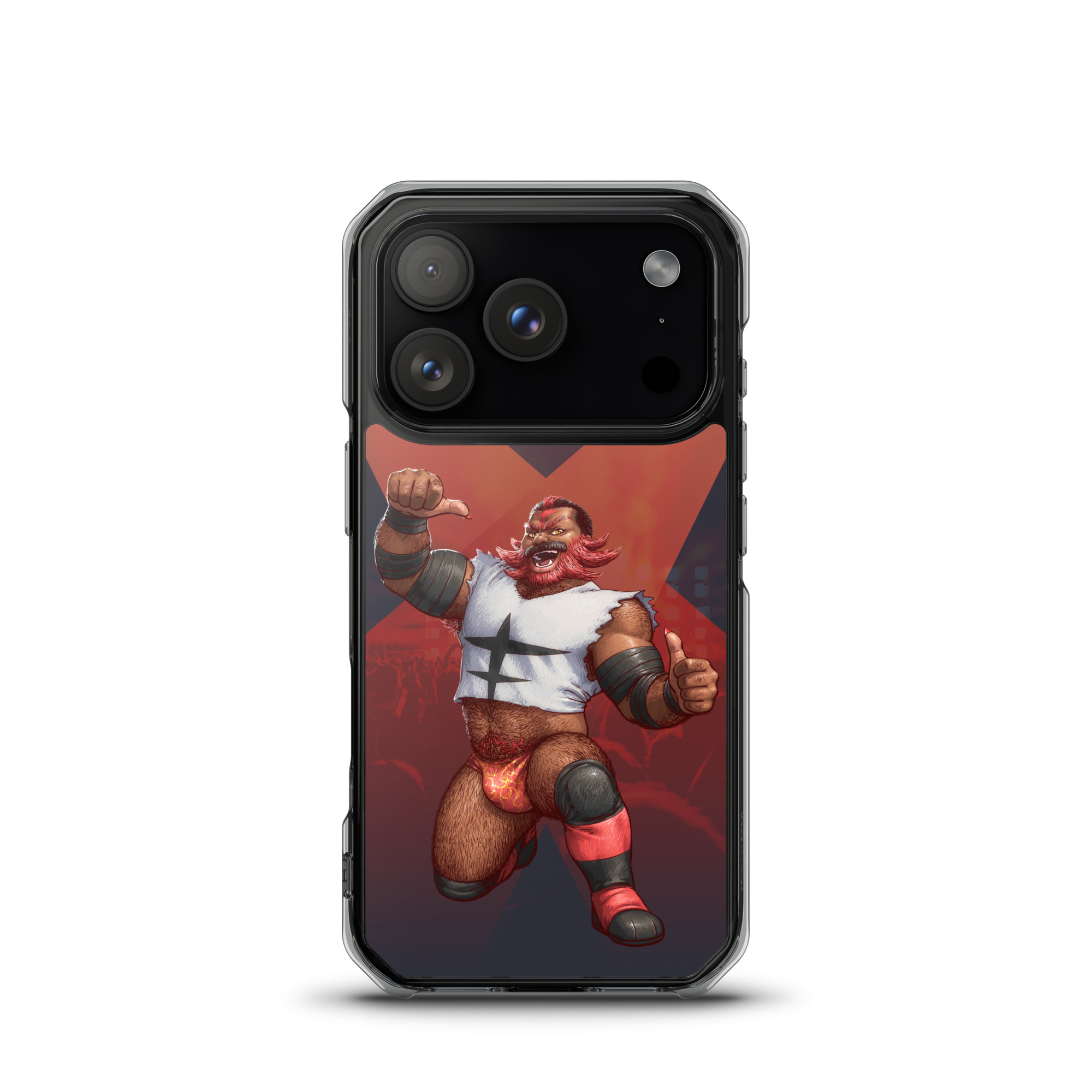Incineroar MagSafe Clear Case for iPhone 2