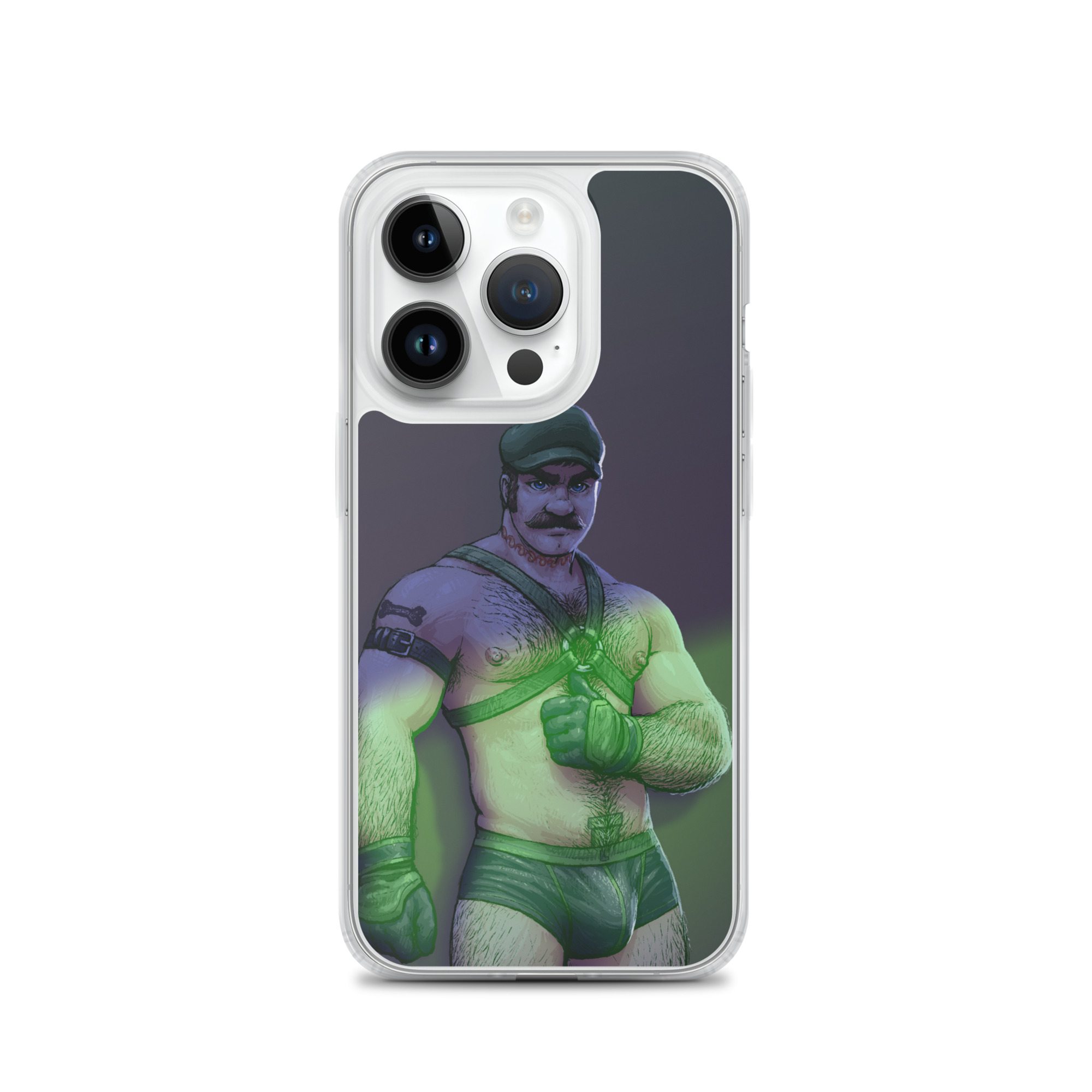 Luigi MagSafe Clear Case for iPhone 11