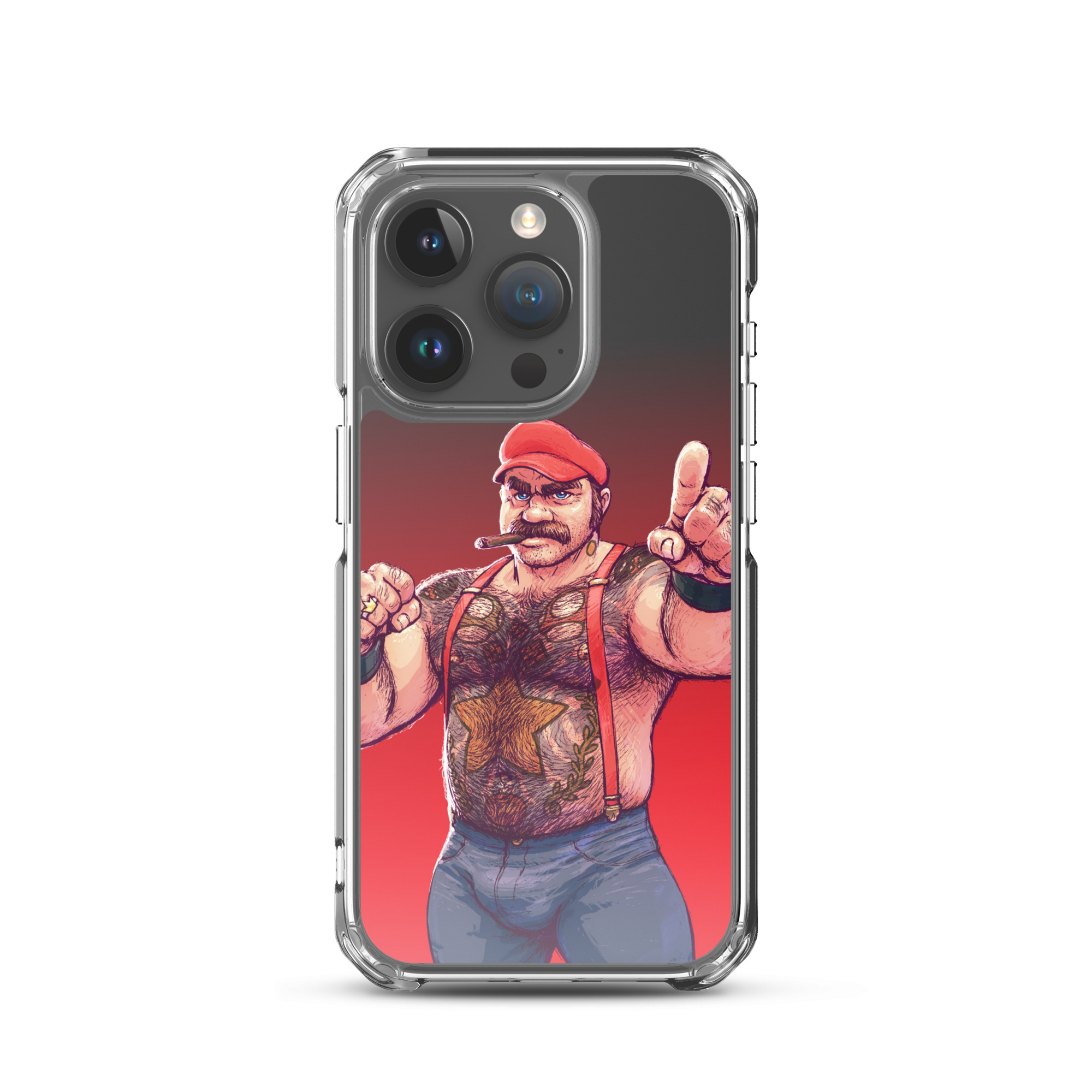 Mario MagSafe Clear Case for iPhone 9