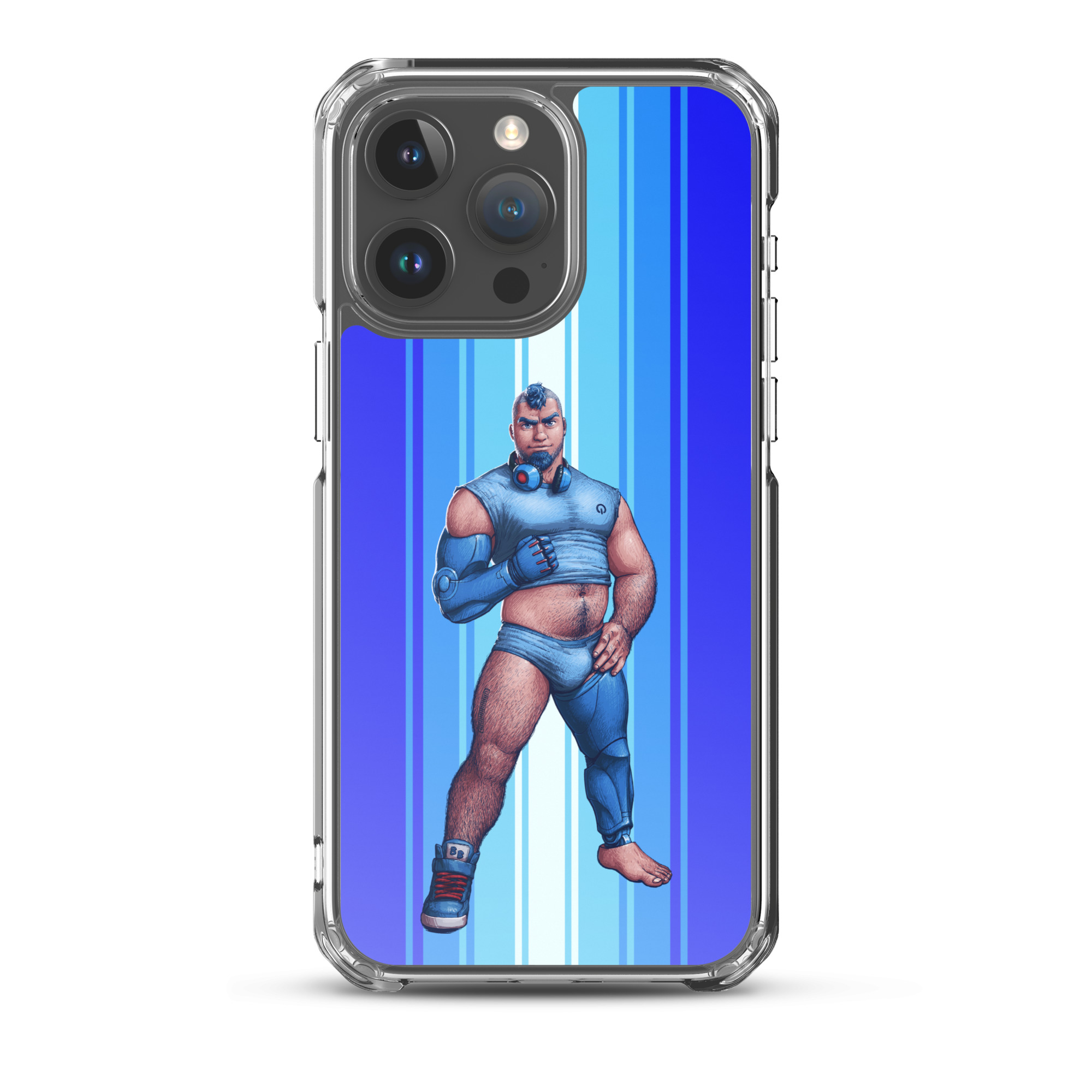Mega Man MagSafe Clear Case for iPhone 15