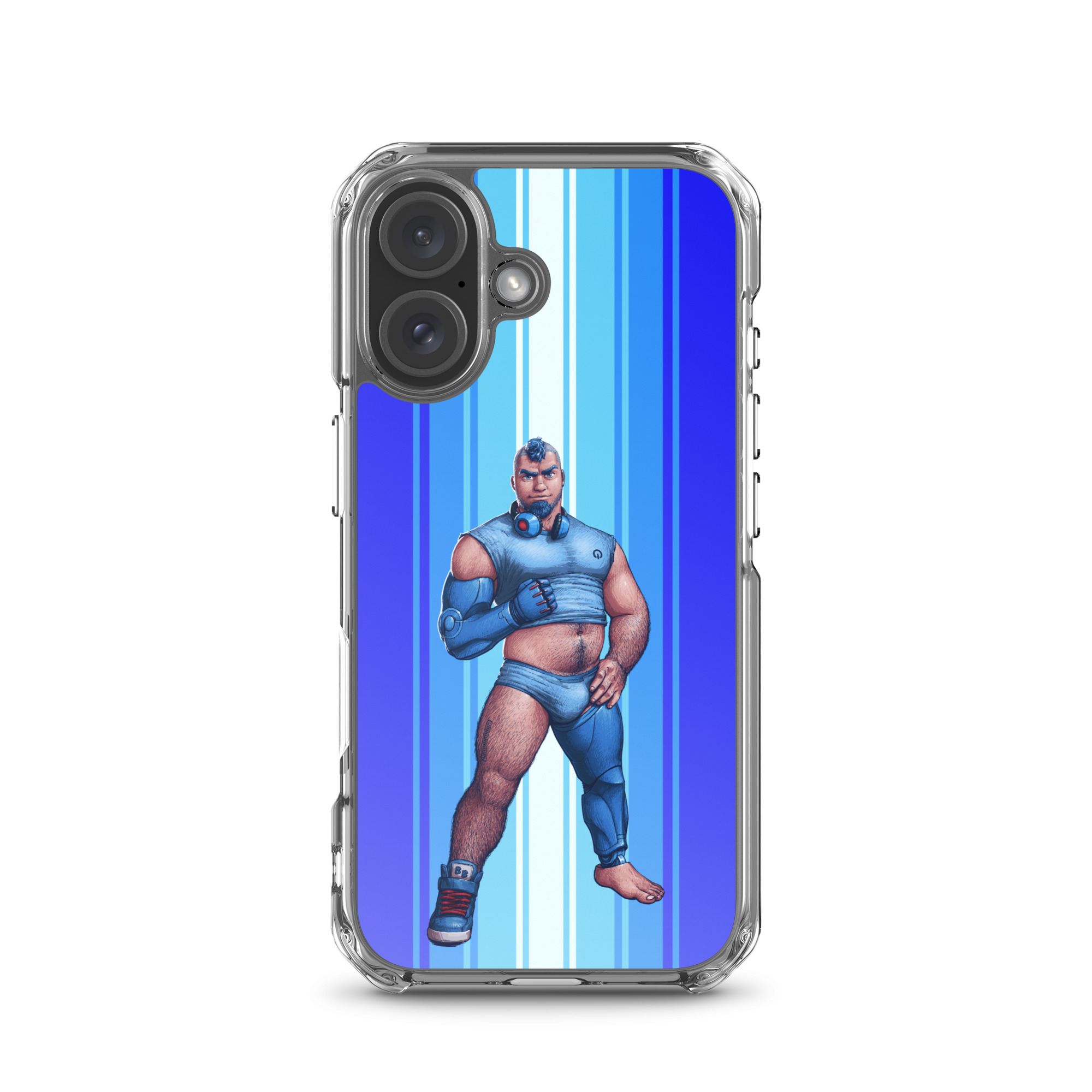 Mega Man MagSafe Clear Case for iPhone 13